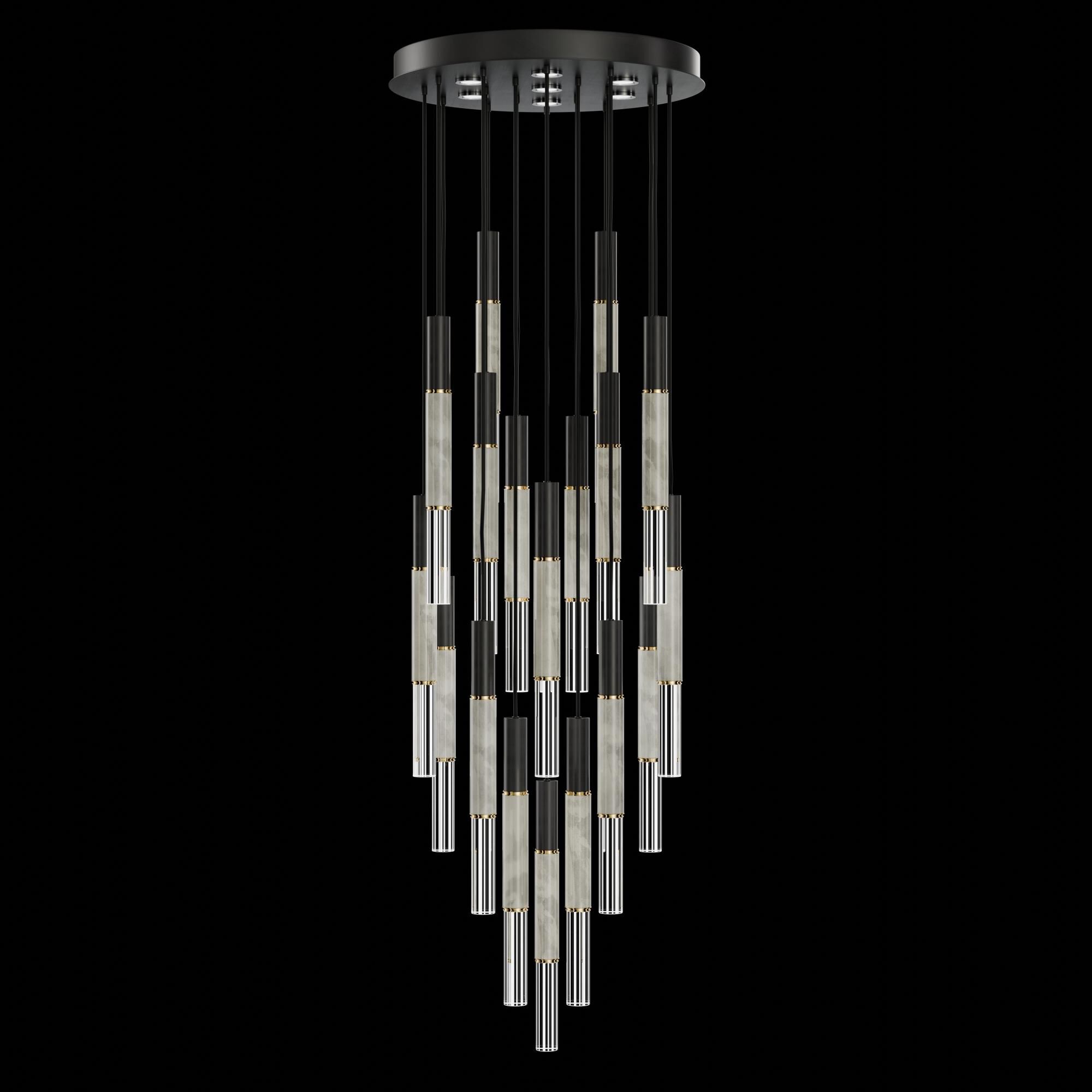 Antonia Antonia 31 Inch Multi Light Pendant by Fine Art Handcrafted Lighting