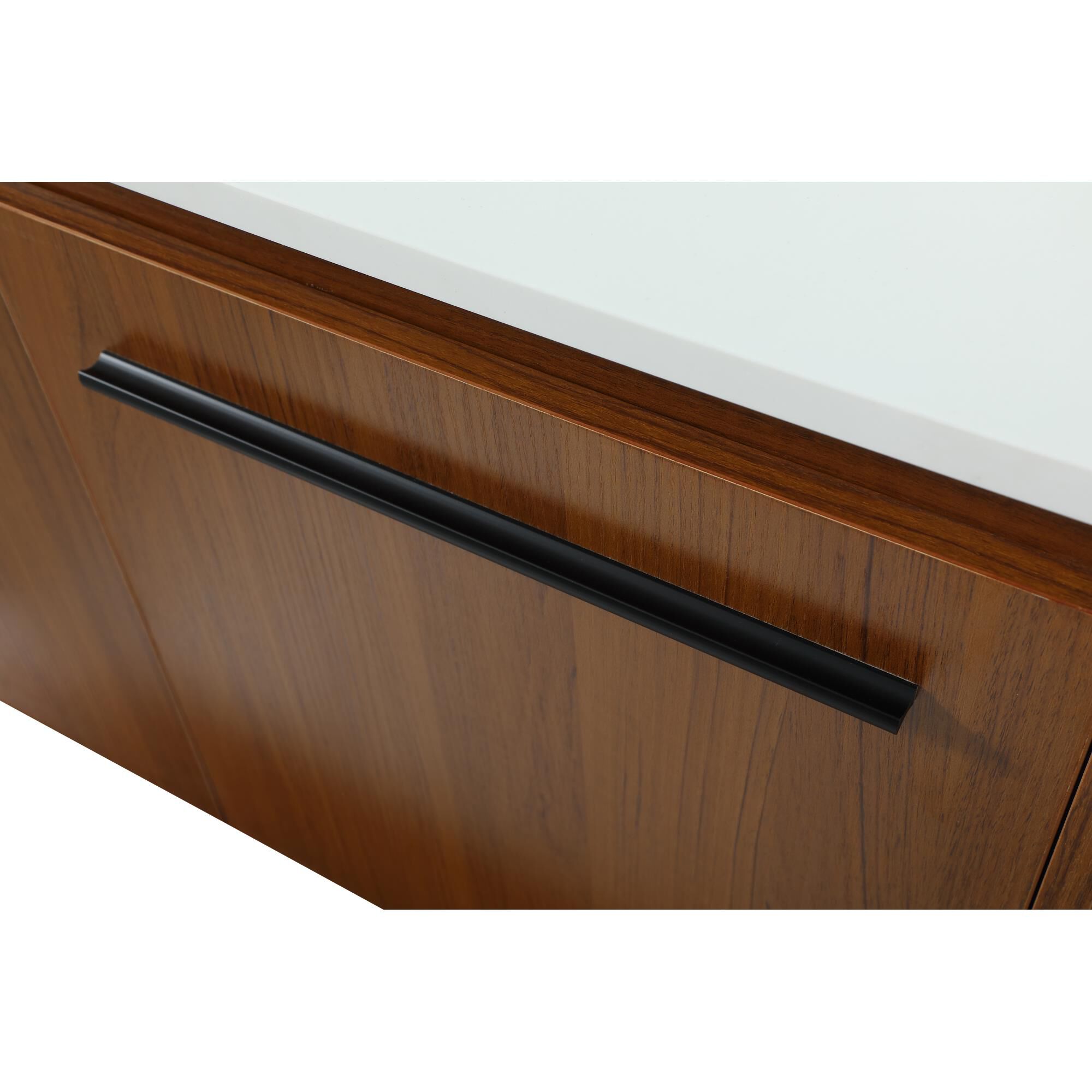 Shown in Teak finish