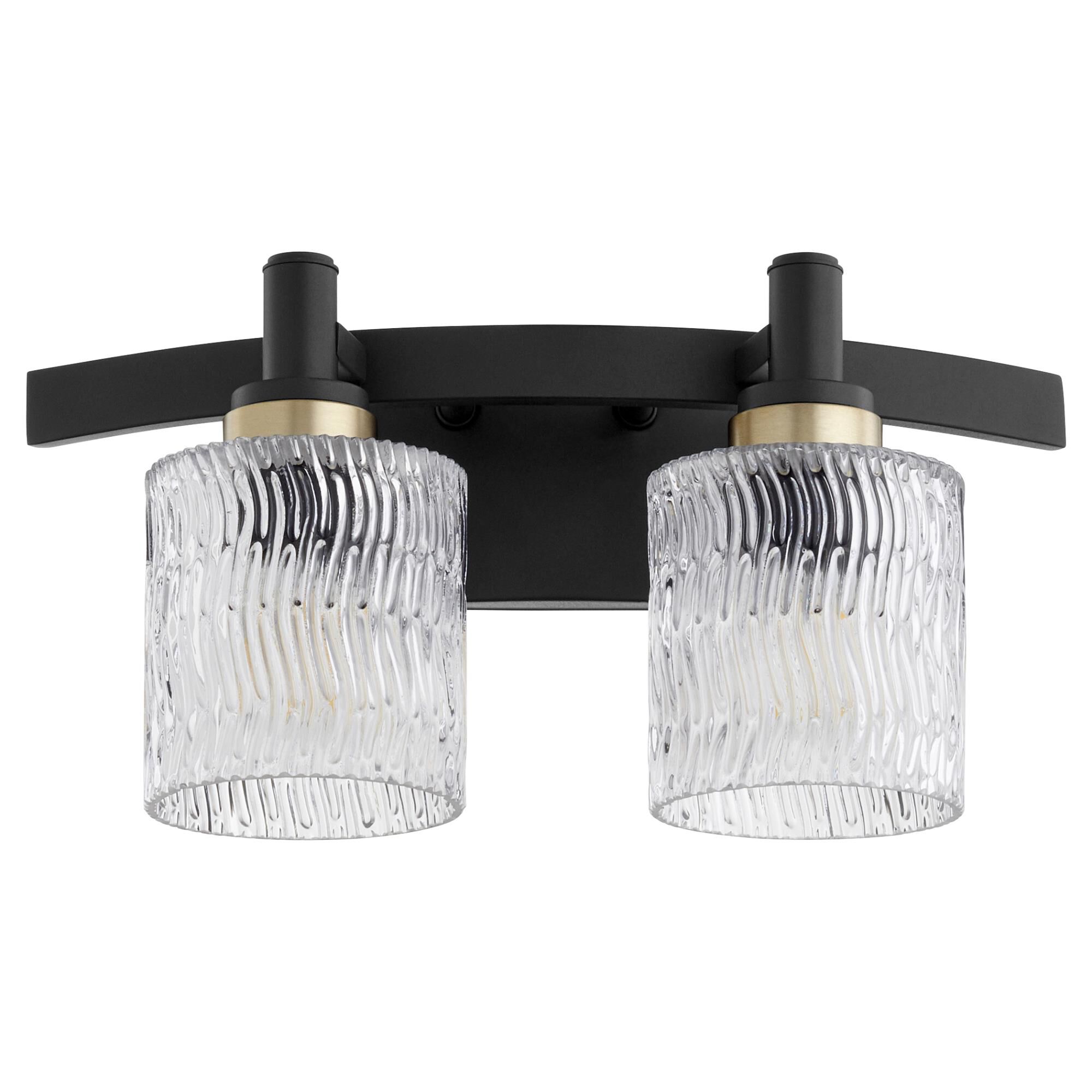 Stadium 16 Inch 2 Light Bath Vanity Light by Quorum International