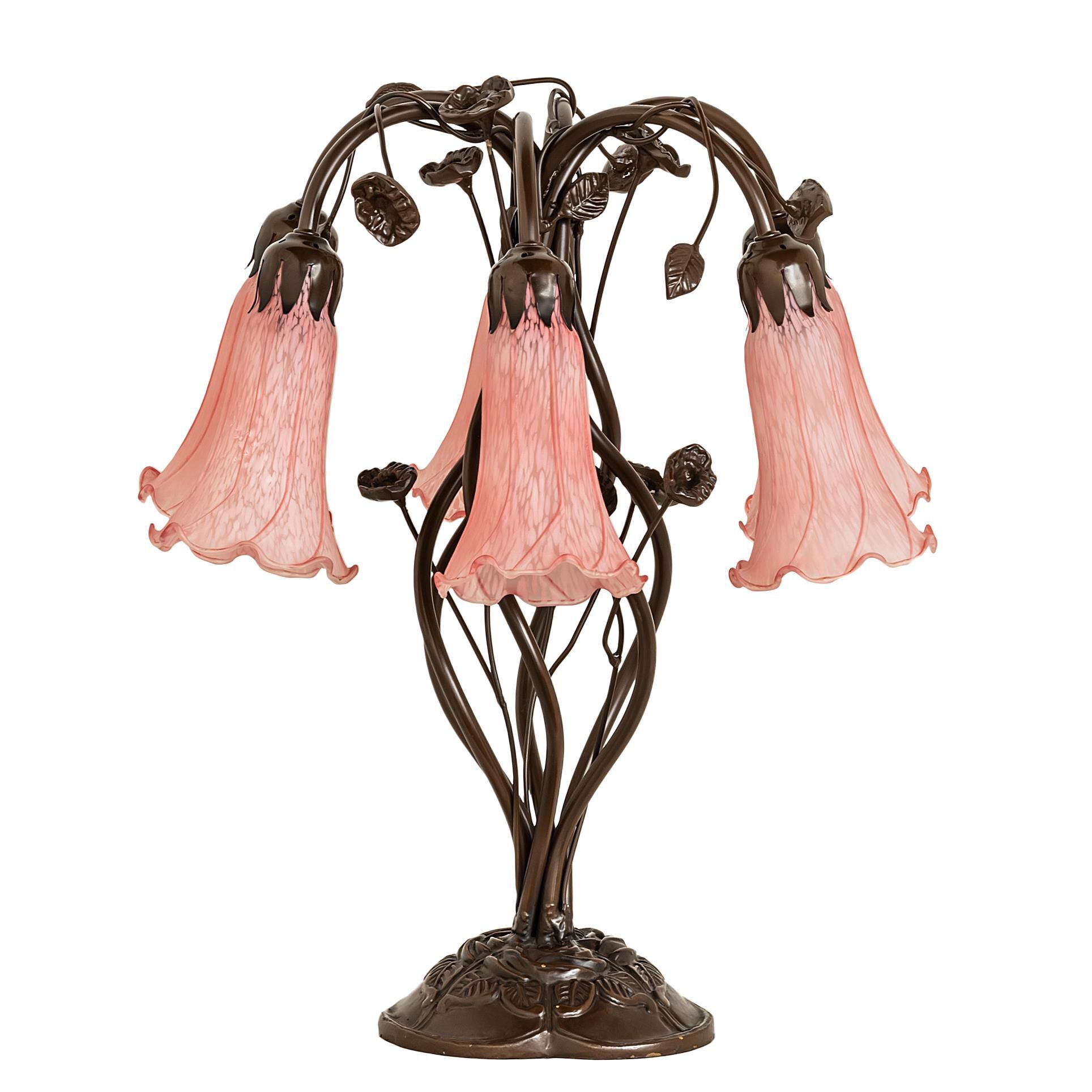 Pink 19 Inch Table Lamp by Meyda Lighting