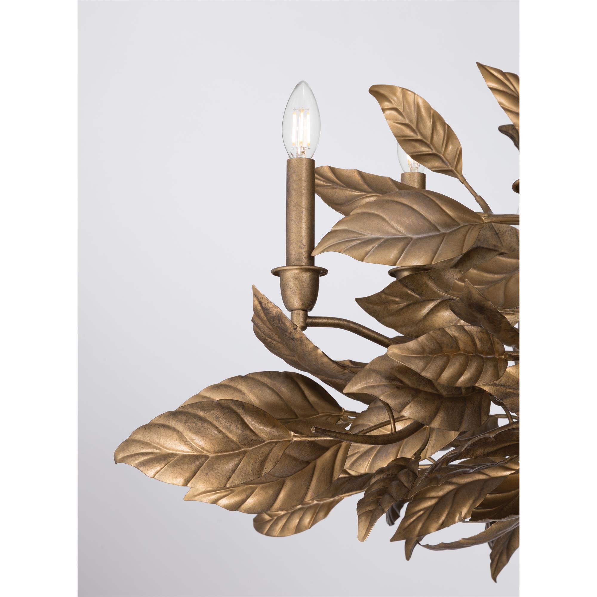 Shown in Weathered Gold finish