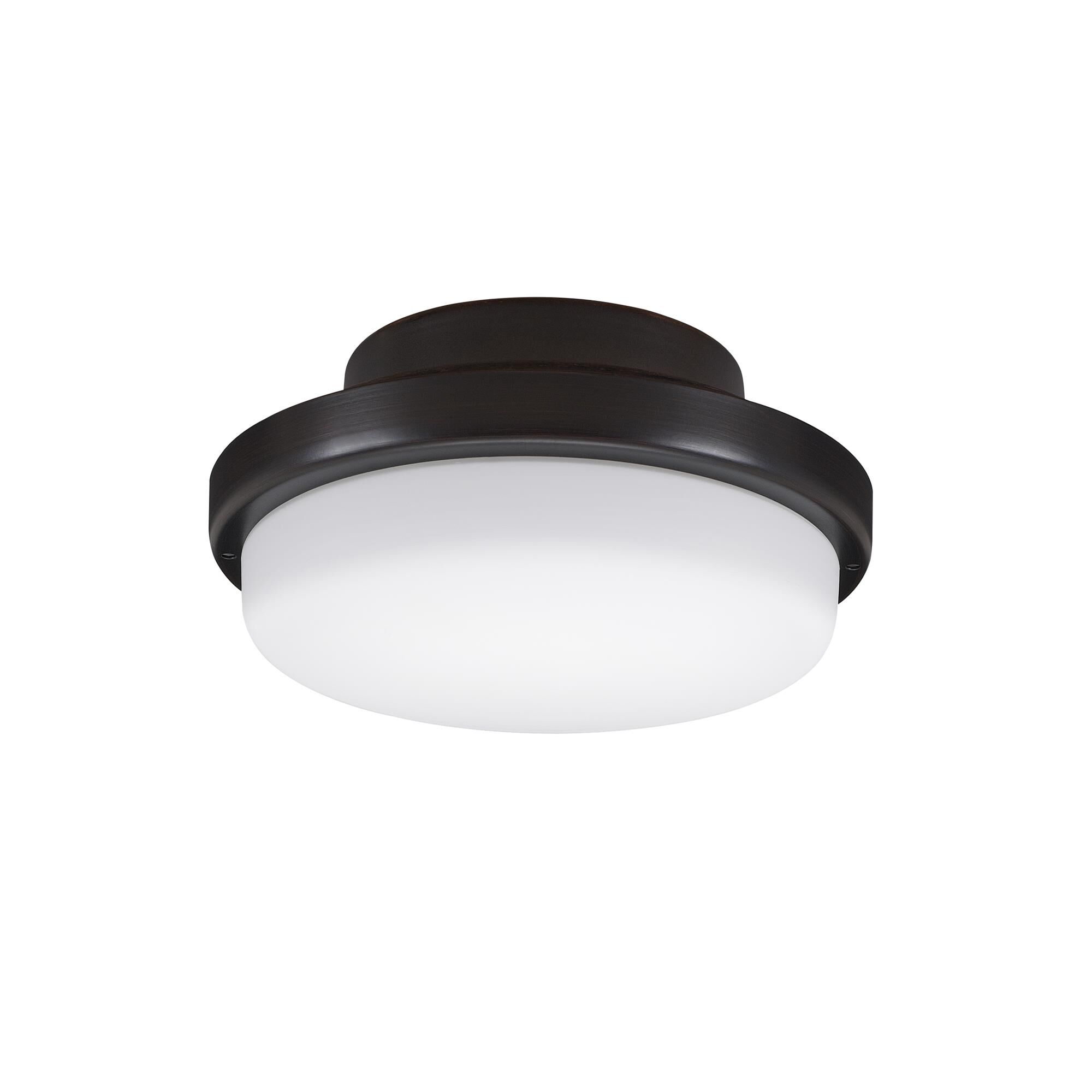 Shown in Dark Bronze finish and Opal Frosted glass