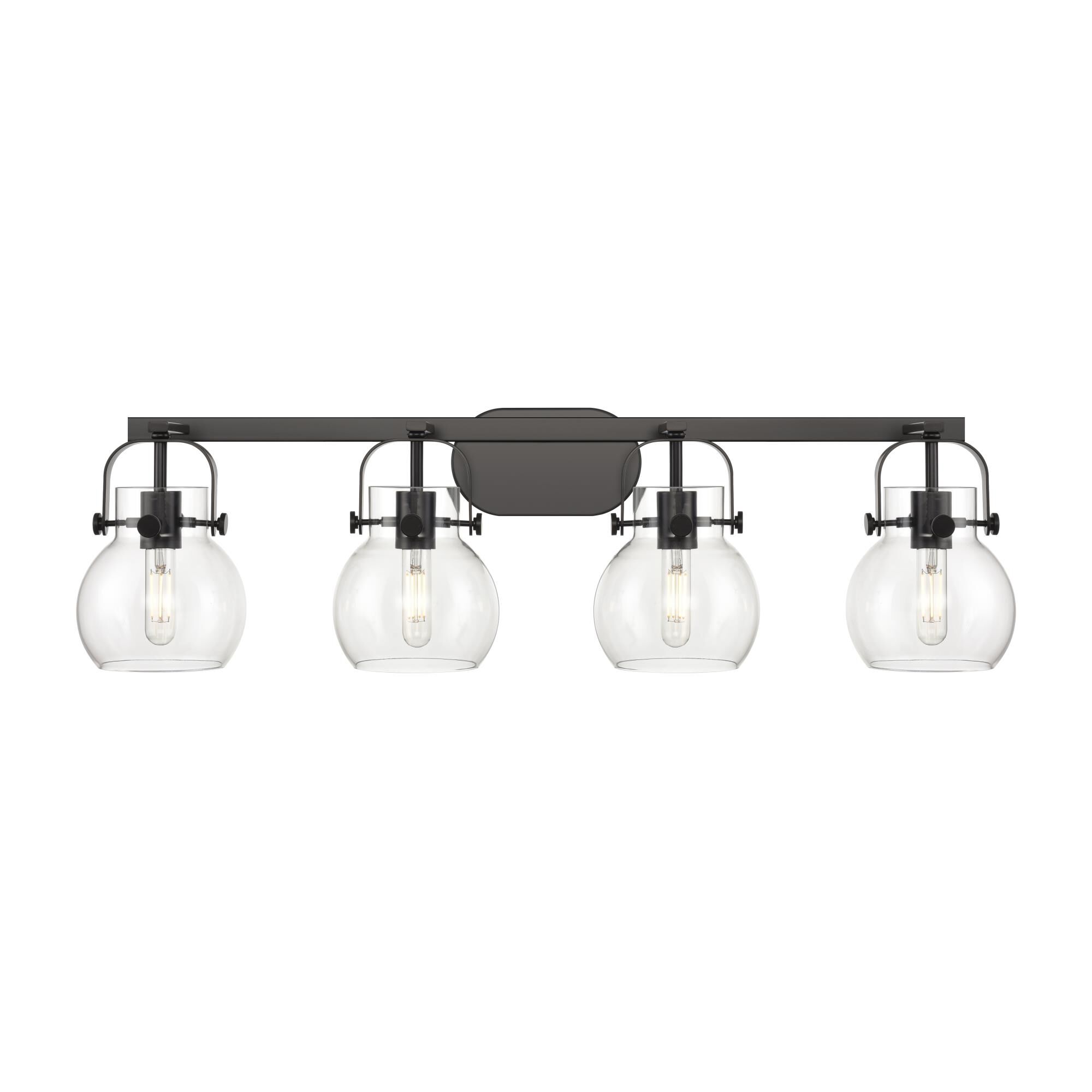Bruno Marashlian Pilaster II Sphere 37 Inch Bath Vanity Light by Innovations Lighting