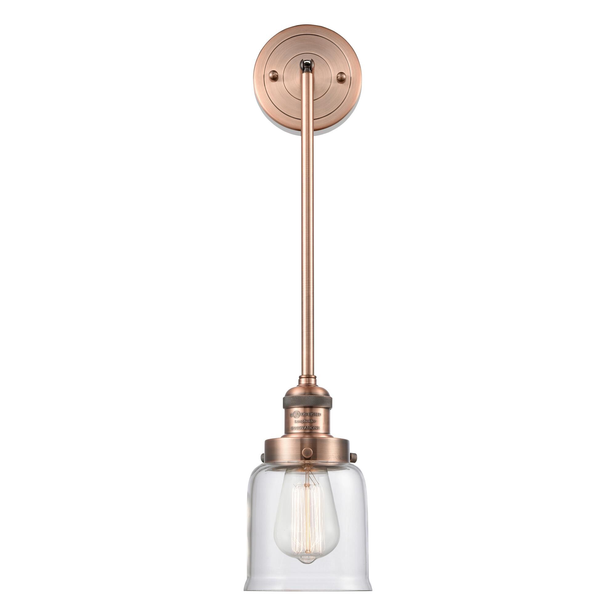 Bruno Marashlian Small Bell 5 Inch Mini Pendant by Innovations Lighting