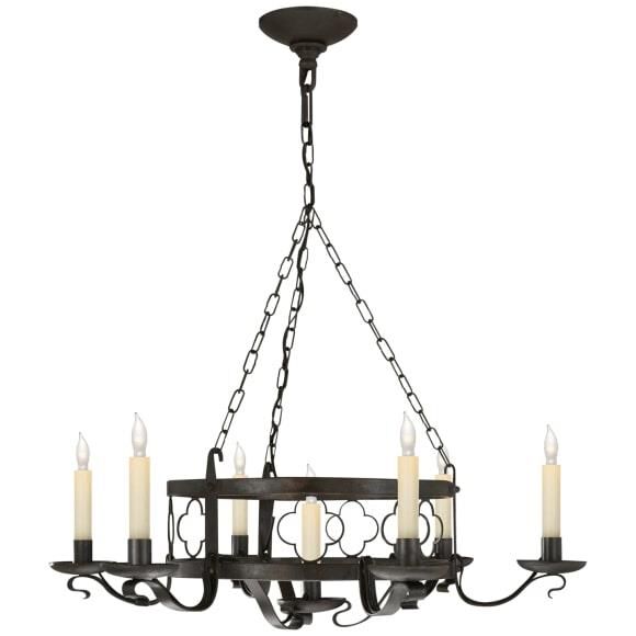 Suzanne Kasler Margarite 26 Inch 7 Light Chandelier by Visual Comfort Signature Collection