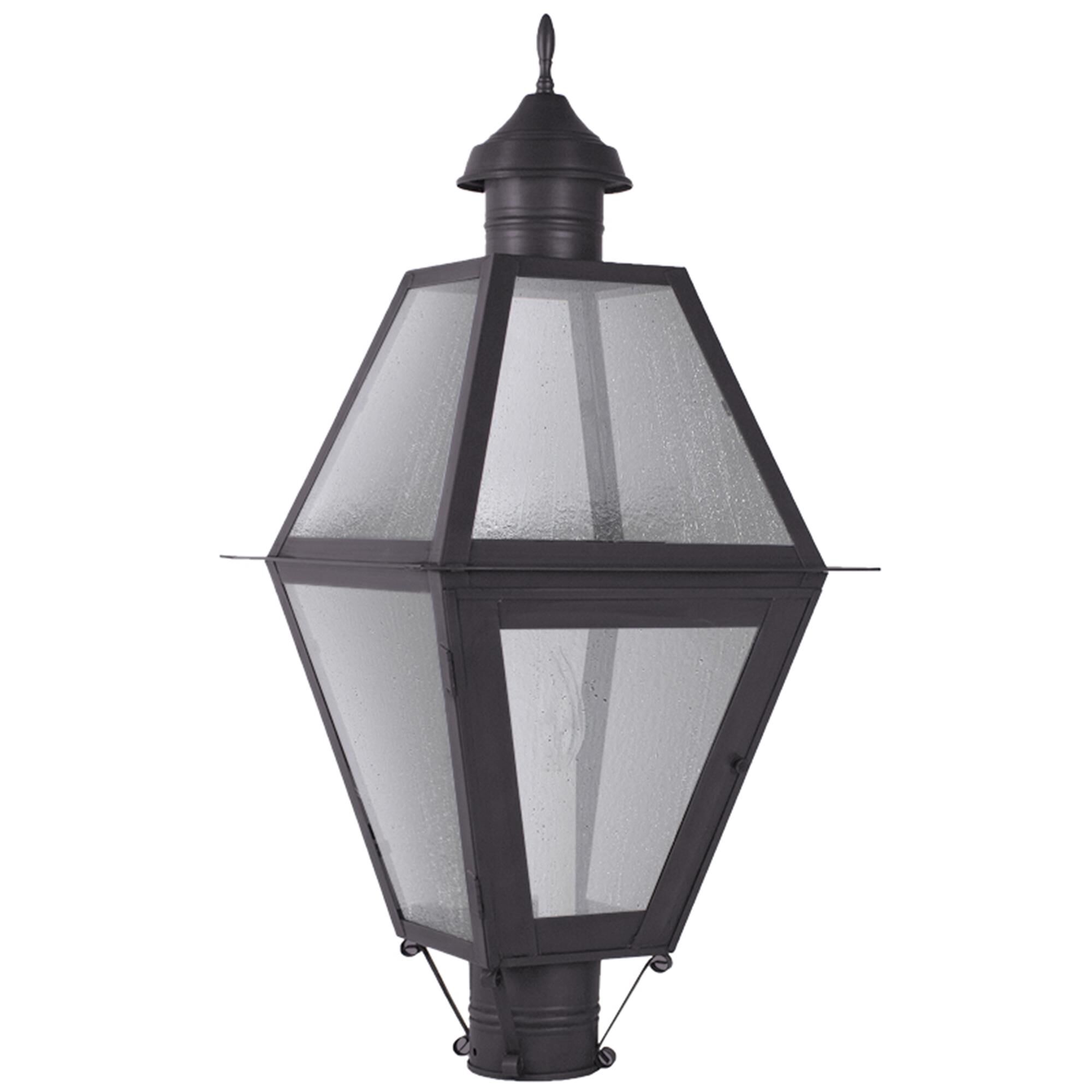 Boston 27 Inch 3 Light Outdoor Post Lamp,