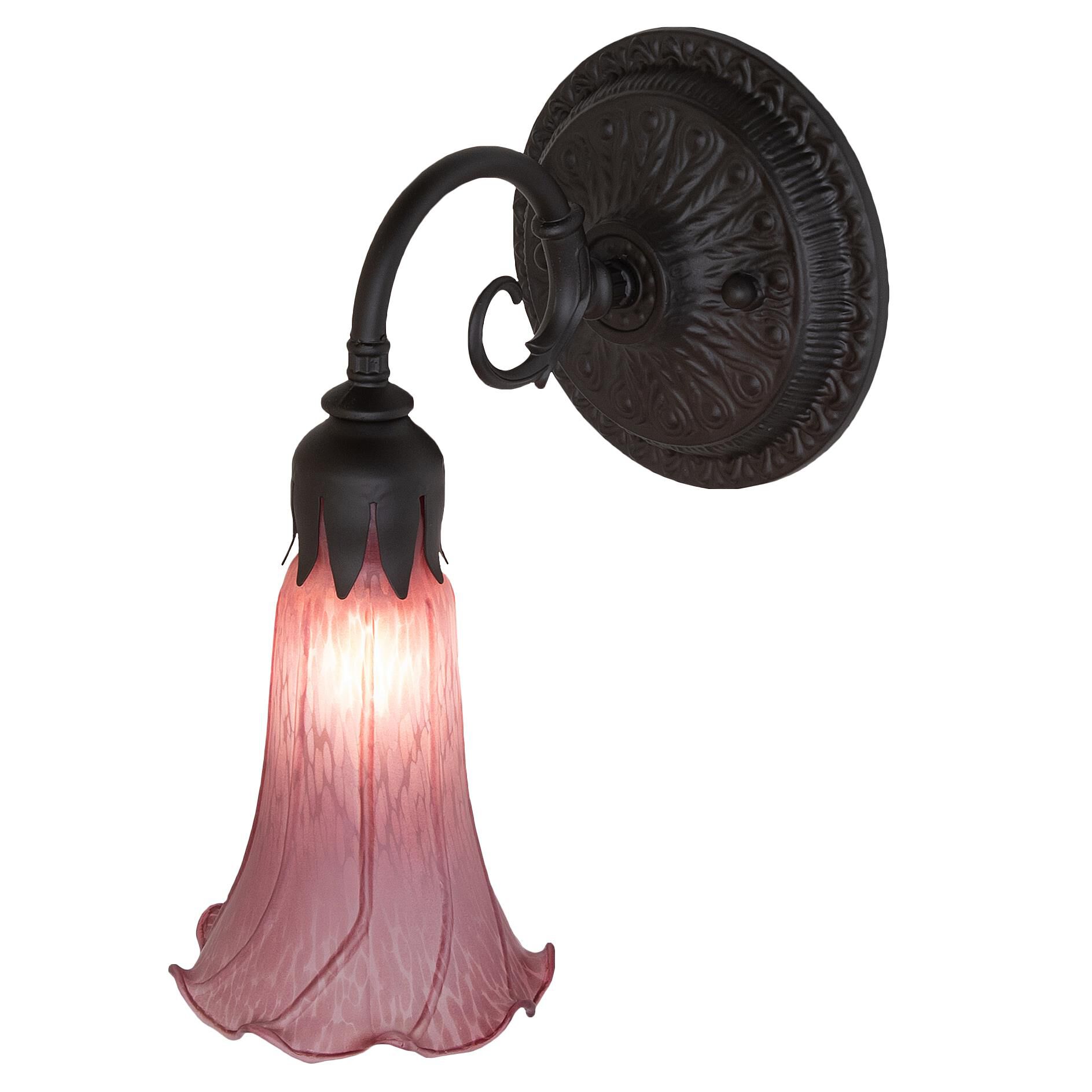 Meyda Lighting Lavender 10 Inch Wall Sconce