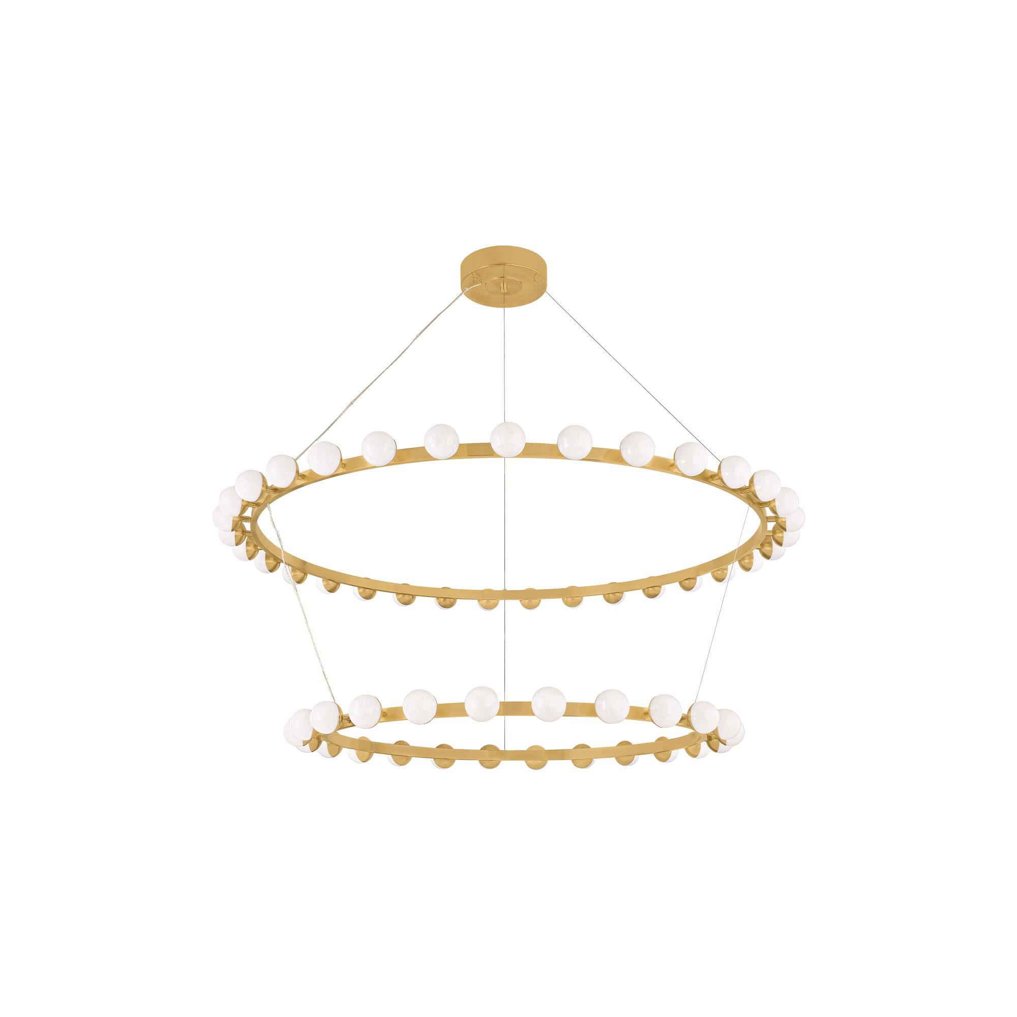 Linus 61 Inch Chandelier by Corbett Lighting