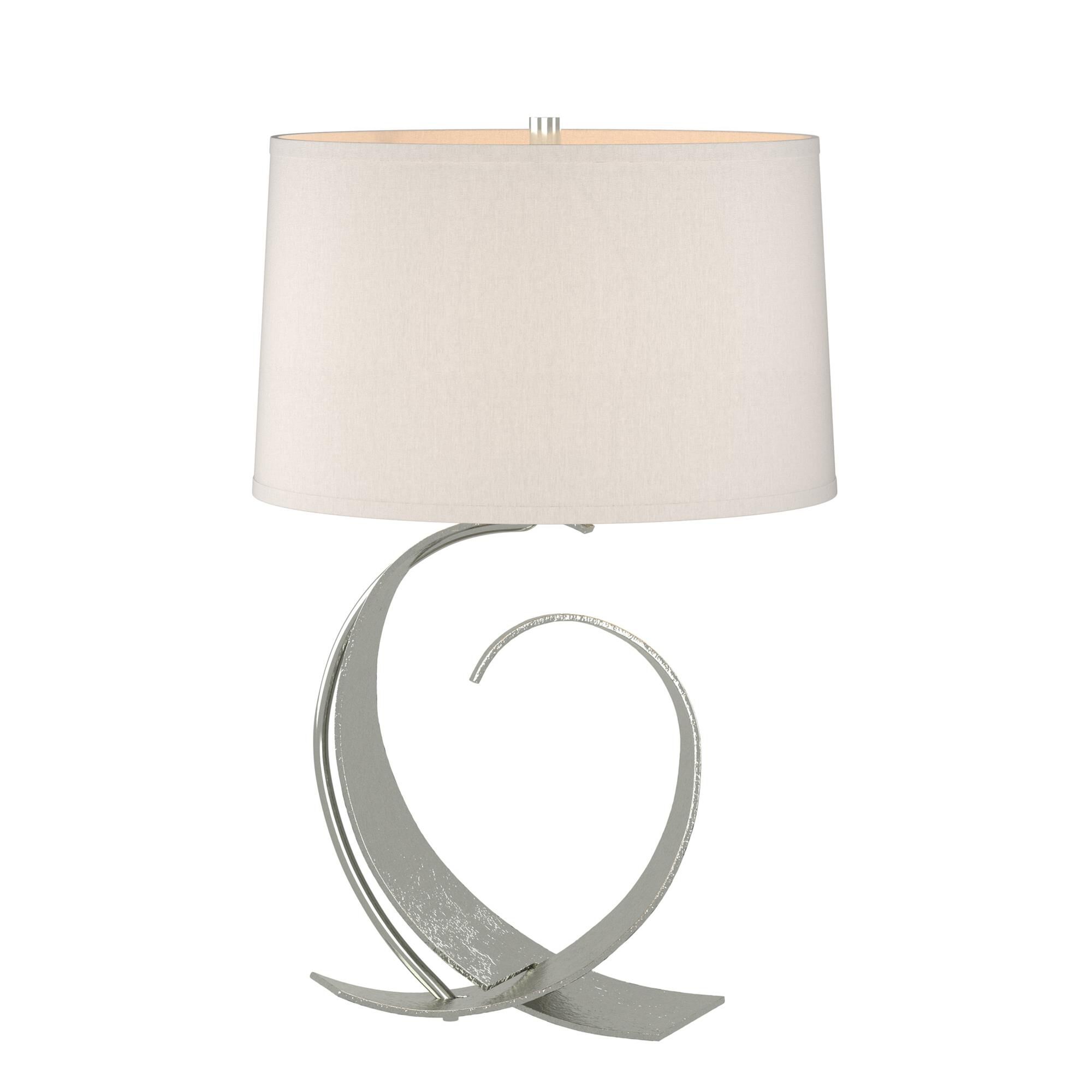 Shown in Sterling finish and Flax shade