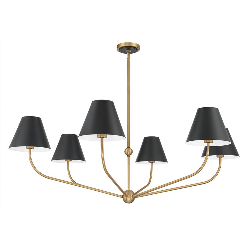 Xavier 48 Inch Chandelier by Crystorama
