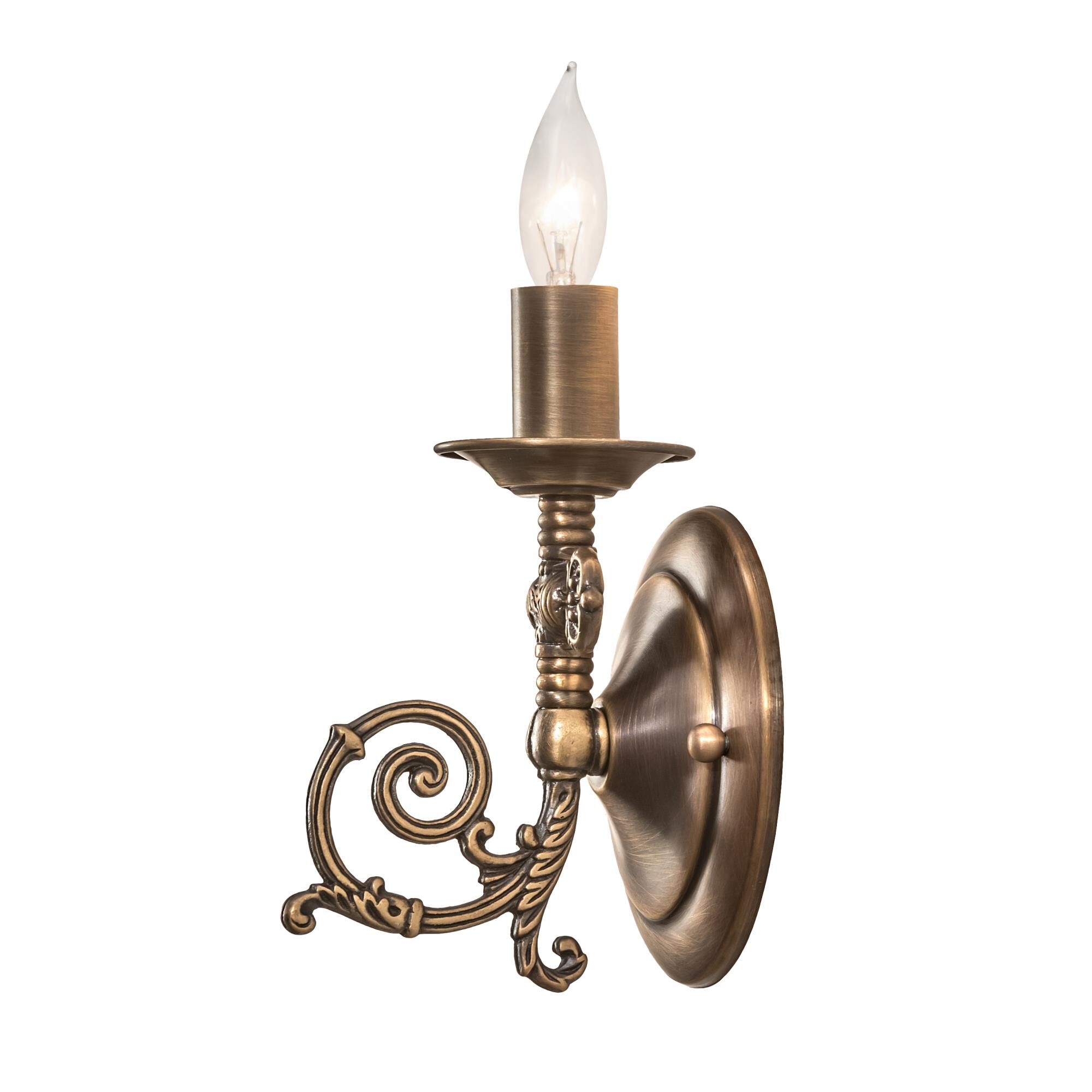 Shown in Antique Brass finish