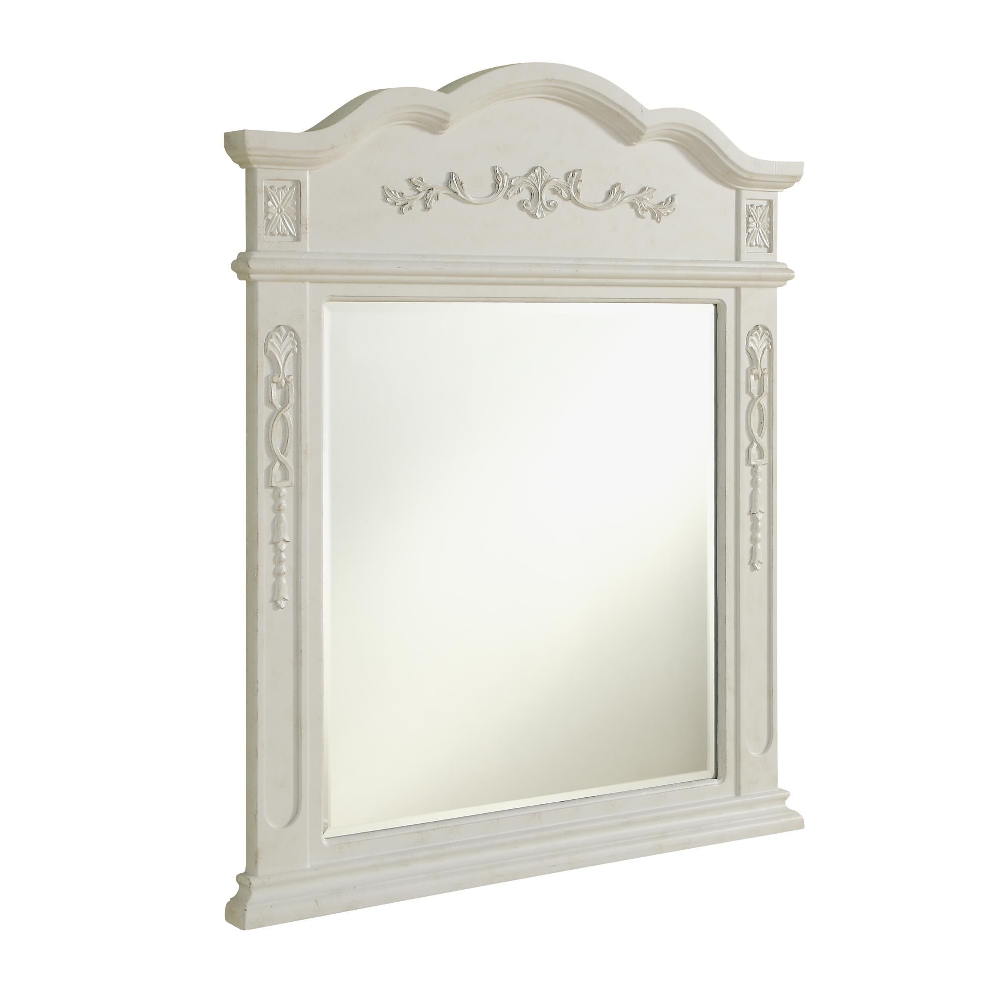 Shown in Antique White finish