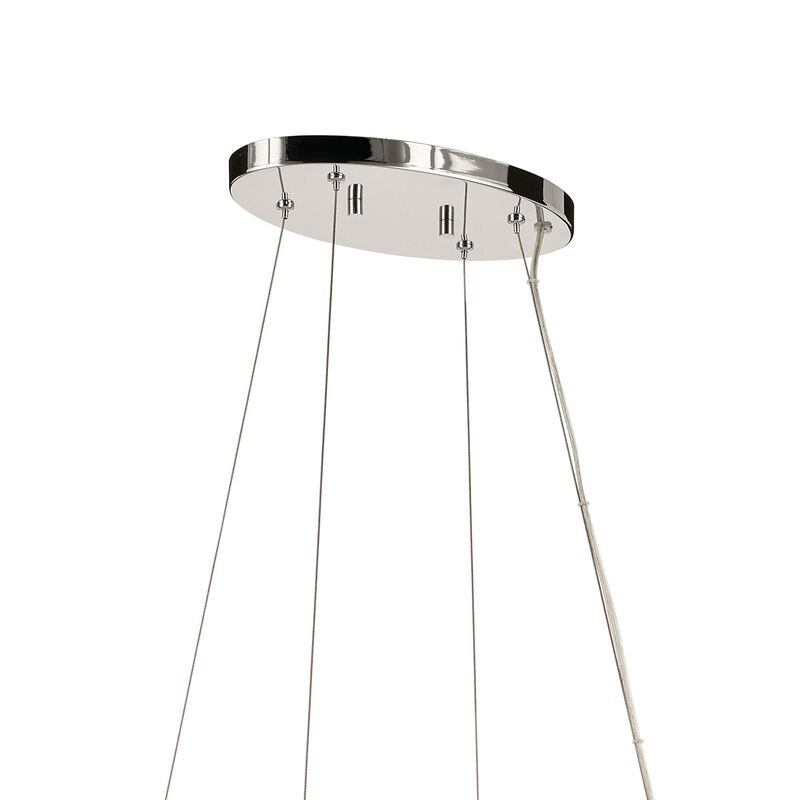 Harpin Medium Linear Chandelier by Kichler