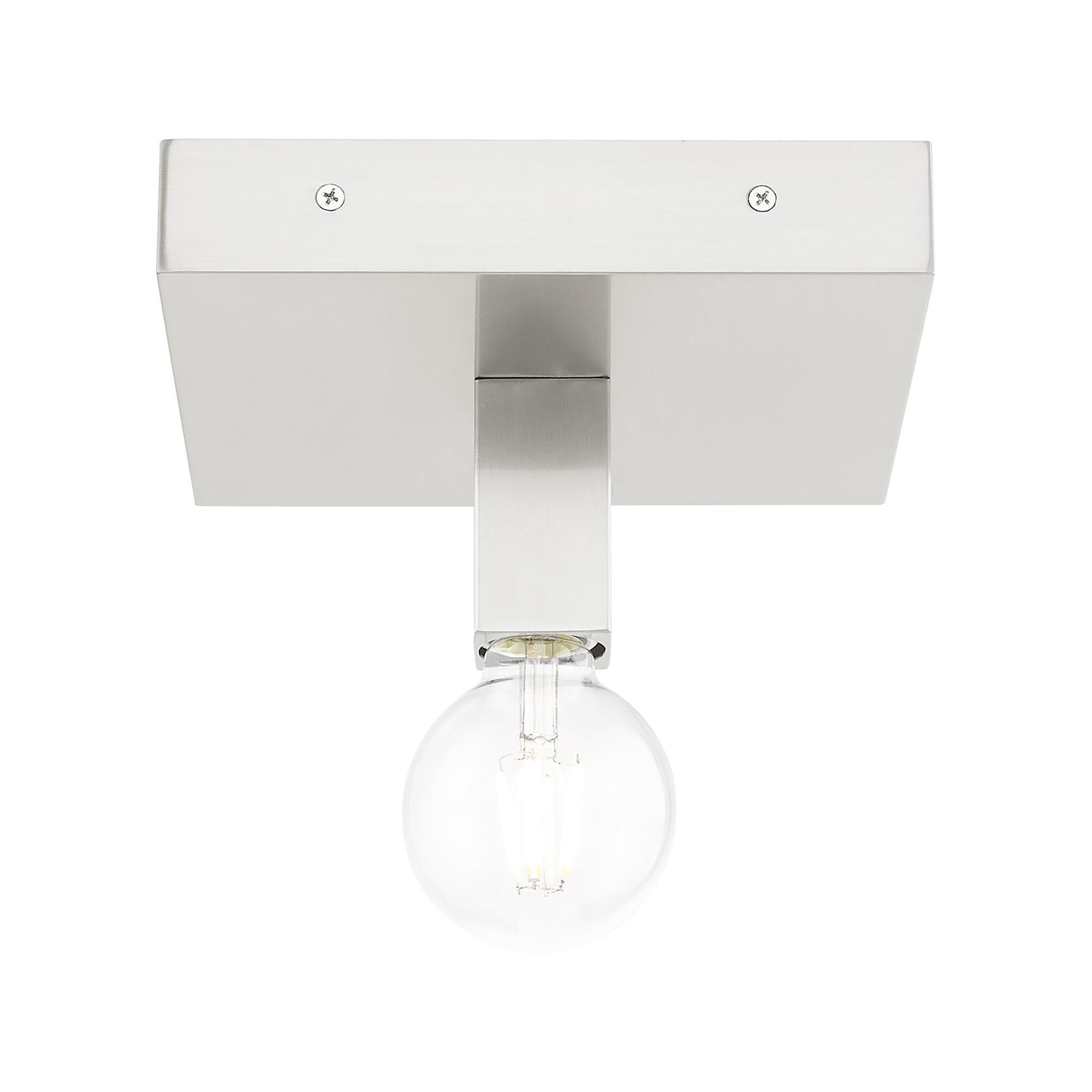 Solna 8 Inch 1 Light Flush Mount by Livex Lighting