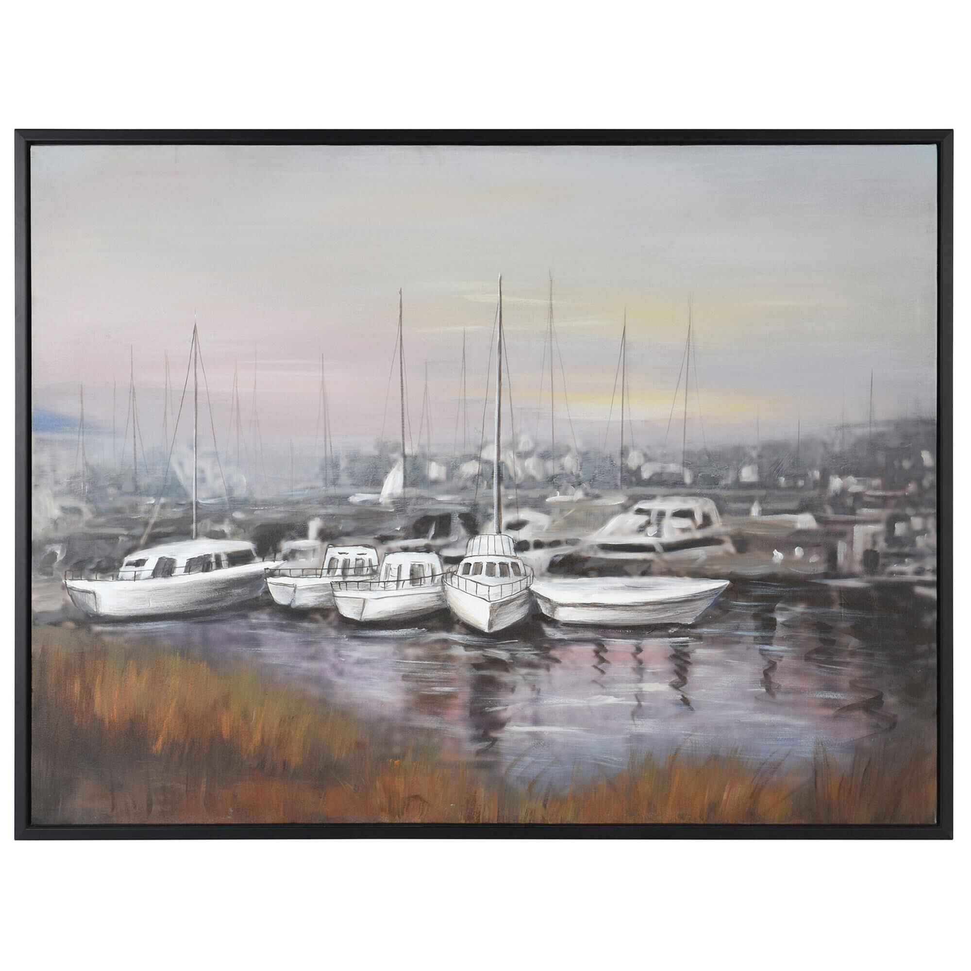 Harbortown 50 Inch Painting by Stylecraft