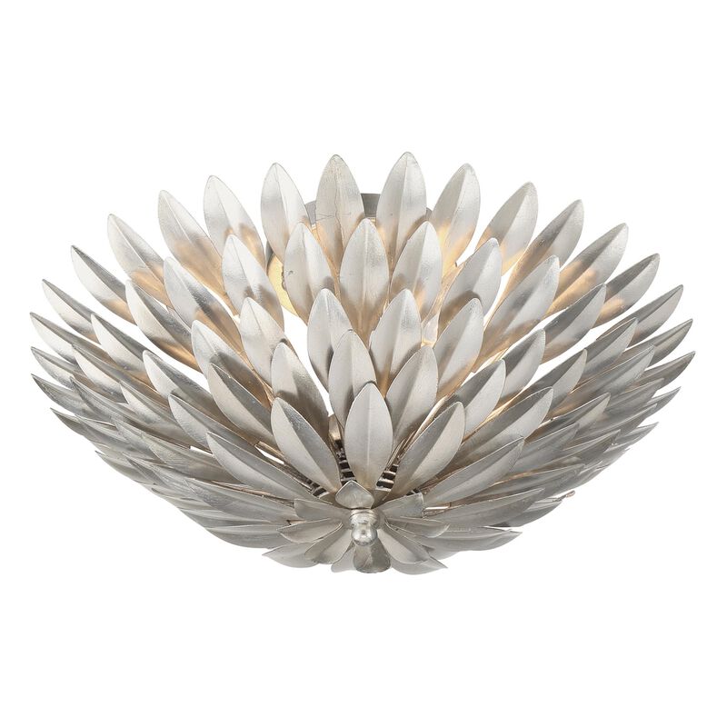 Broche 16 Inch 4 Light Semi Flush Mount by Crystorama