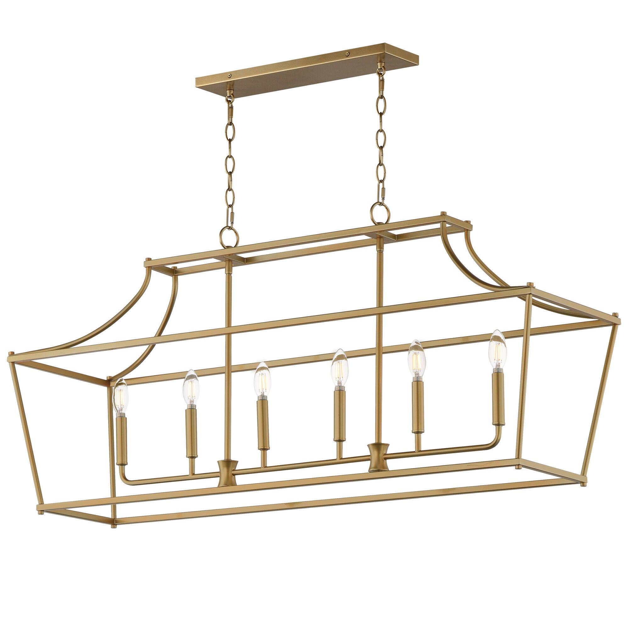 Clifton Medium Linear Chandelier,
