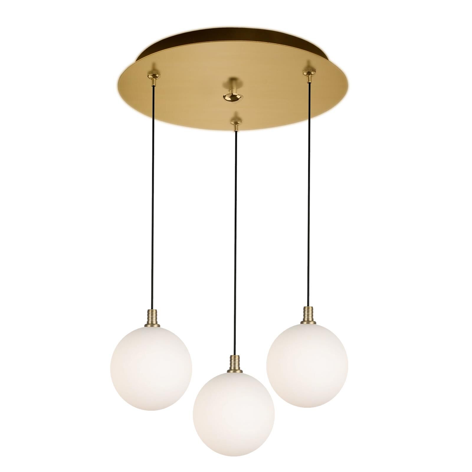 Bolla 12 Inch Multi Light Pendant by Kuzco Lighting