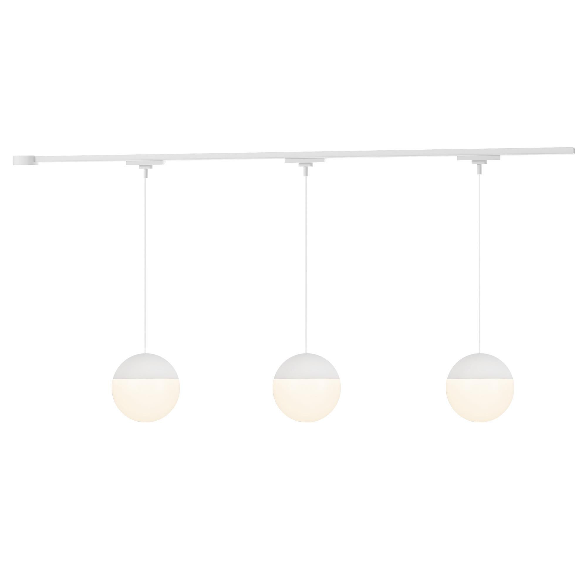 Shown in White finish and Frosted Acrylic Diffuser glass