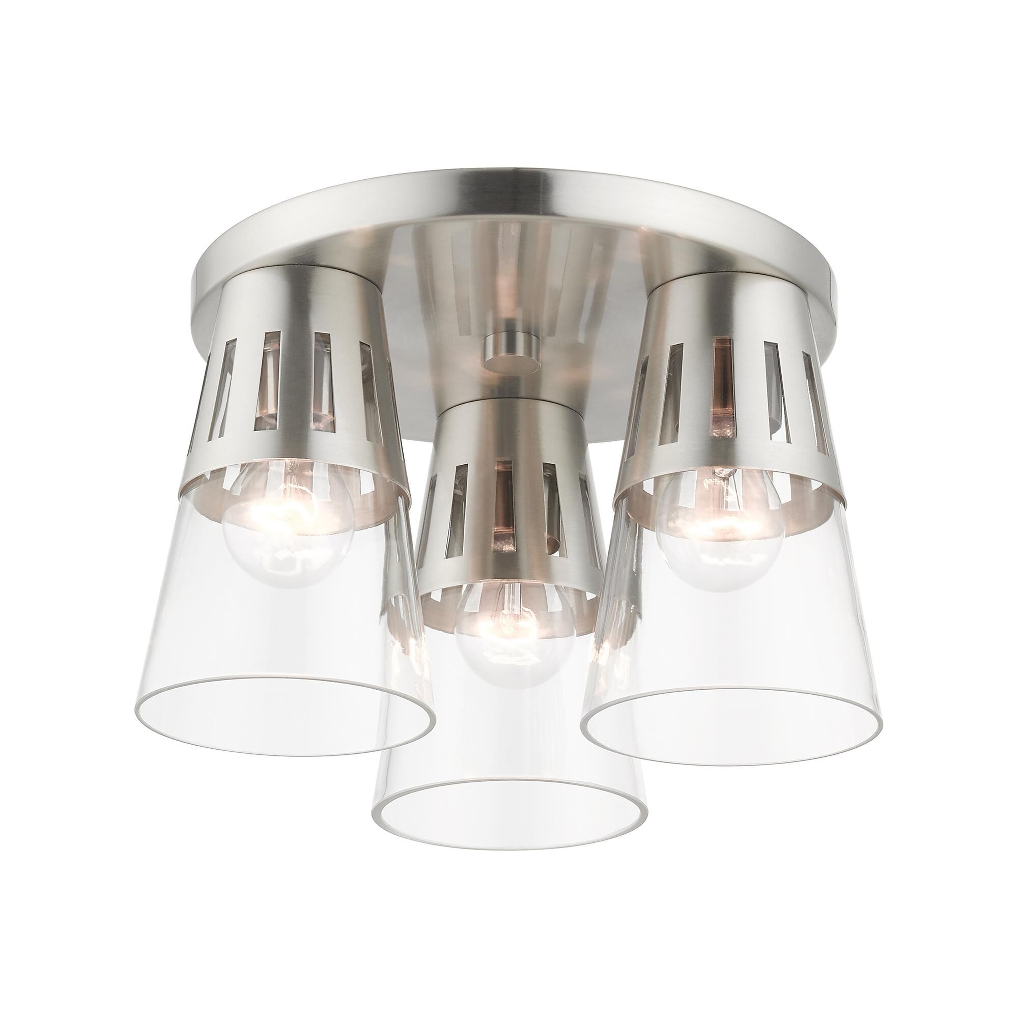 Bennington 3 Light Flush Mount by Livex Lighting