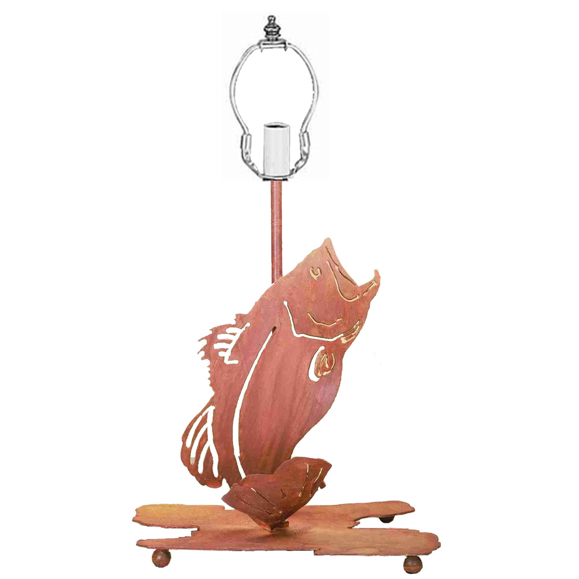 Leaping Bass Accent Lamp by Meyda Lighting