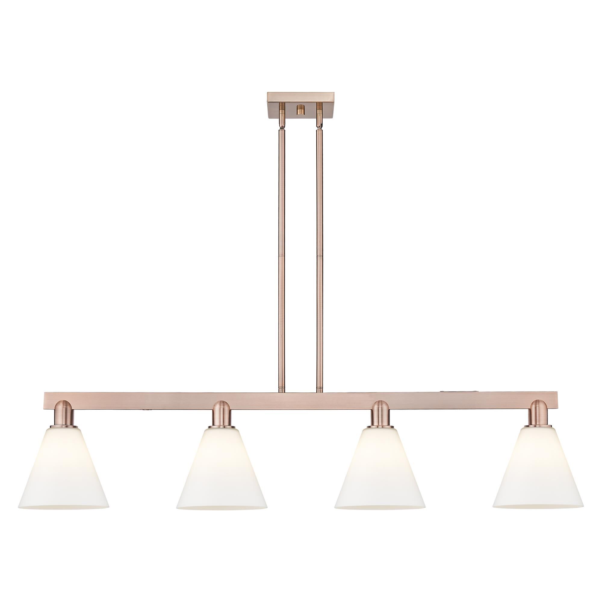 Bruno Marashlian Berkshire Glass 51 Inch Linear Suspension Light by Innovations Lighting