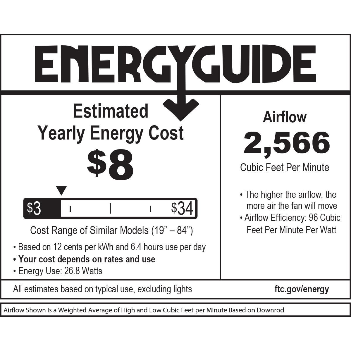 Cabana Outdoor Rated 36 Inch Ceiling Fan by Hinkley Lighting