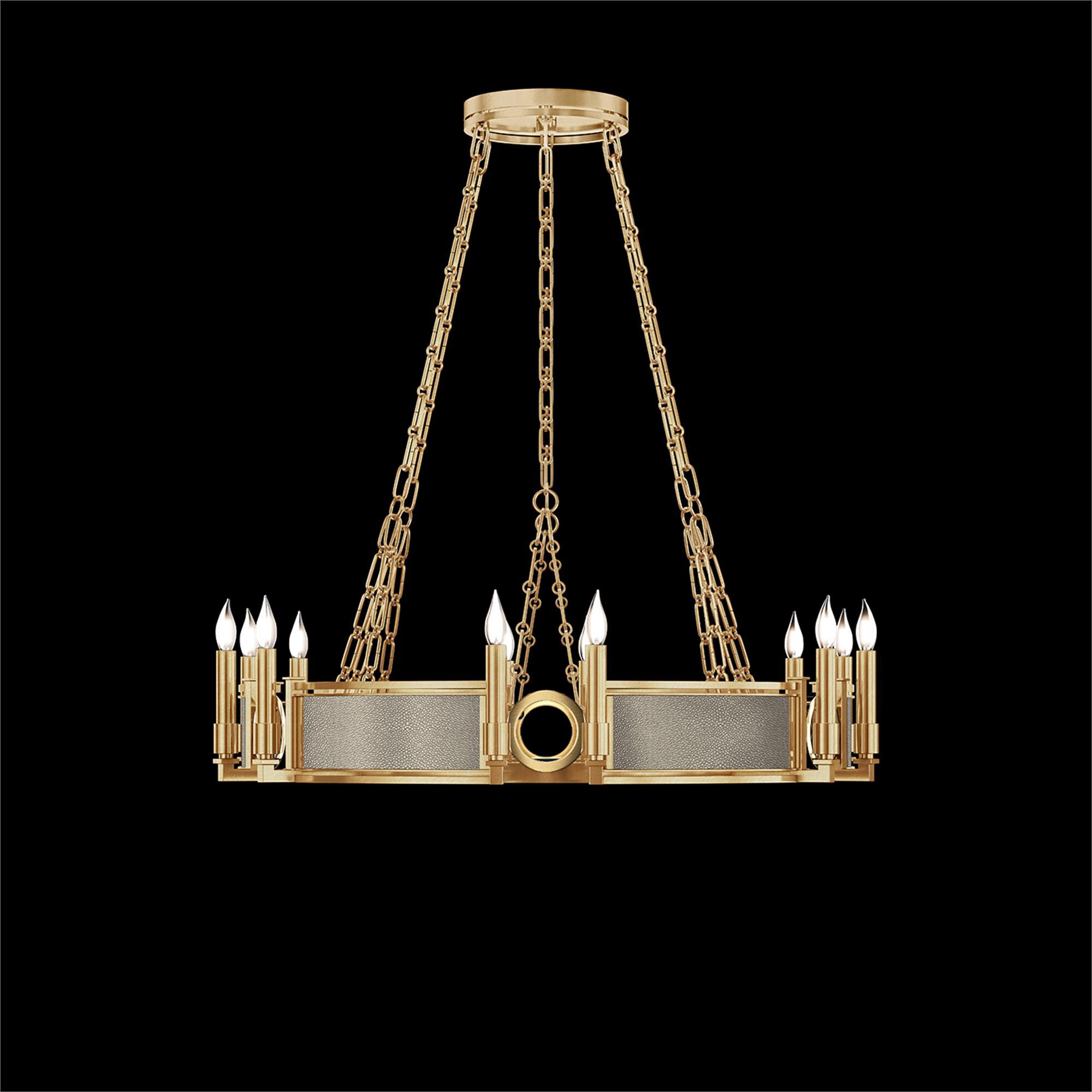 Mirage 36 Inch Chandelier by Fine Art Handcrafted Lighting