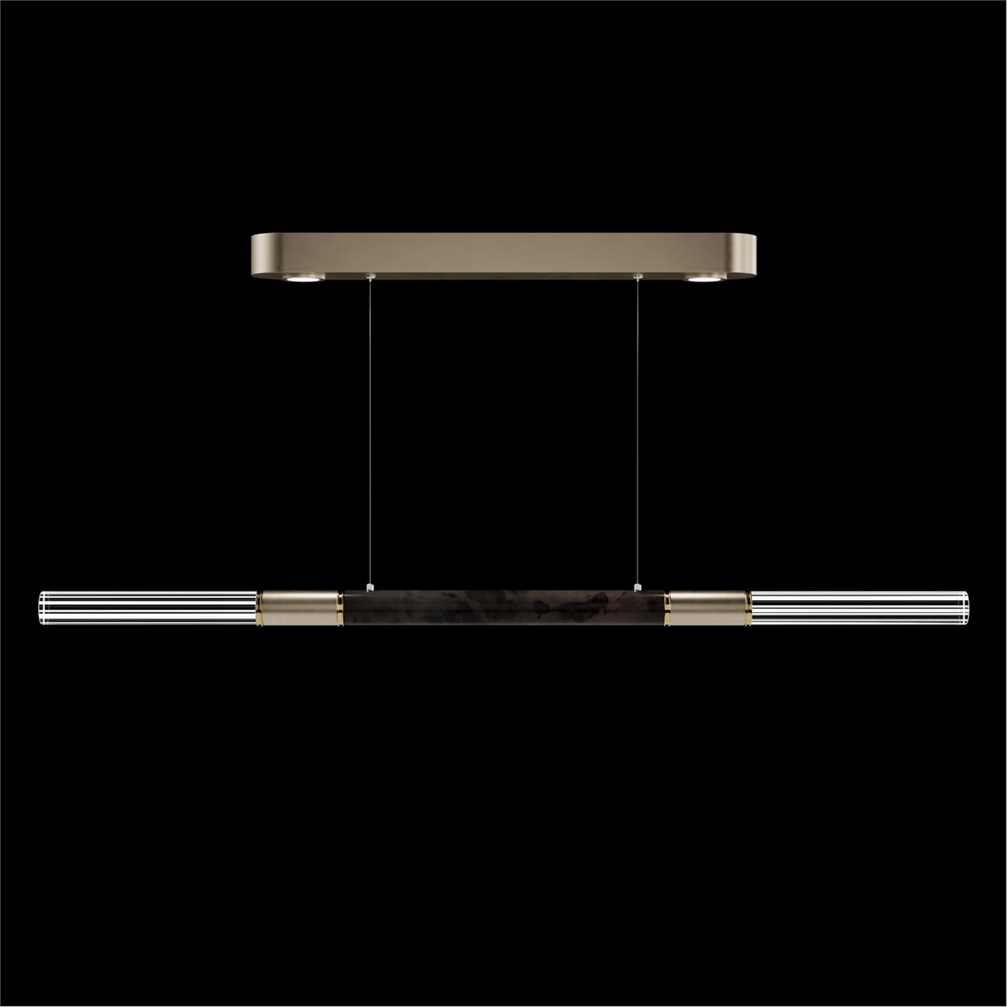 Antonia 62 Inch Linear Suspension Light by Fine Art Handcrafted Lighting