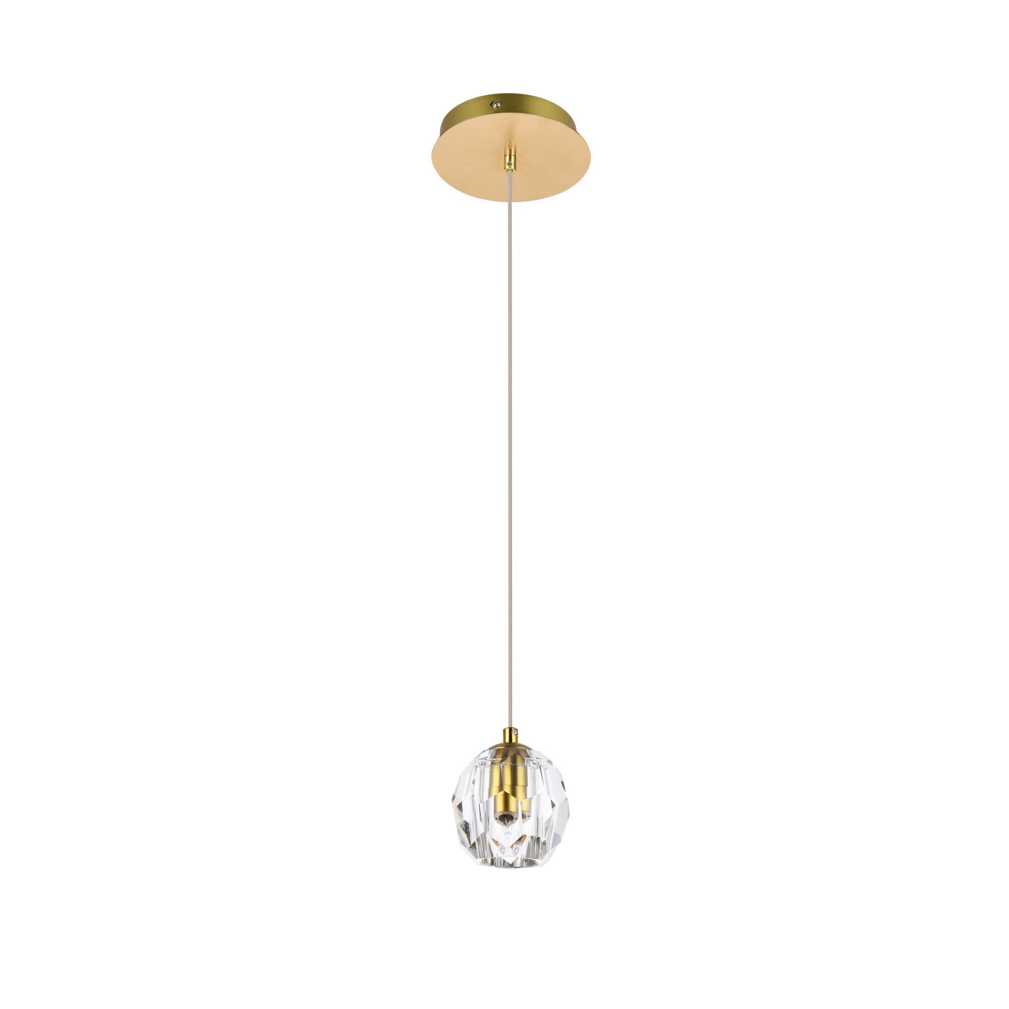 Elegant Lighting Eren 5 Inch LED Mini Pendant