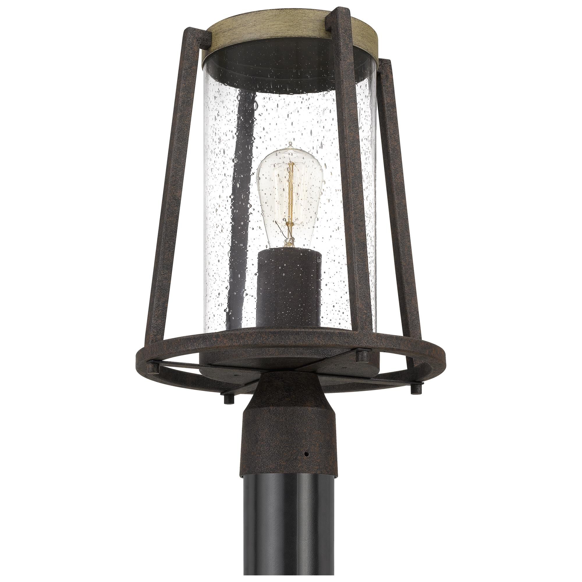 Quoizel Brockton 15 Inch Tall Outdoor Post Lamp