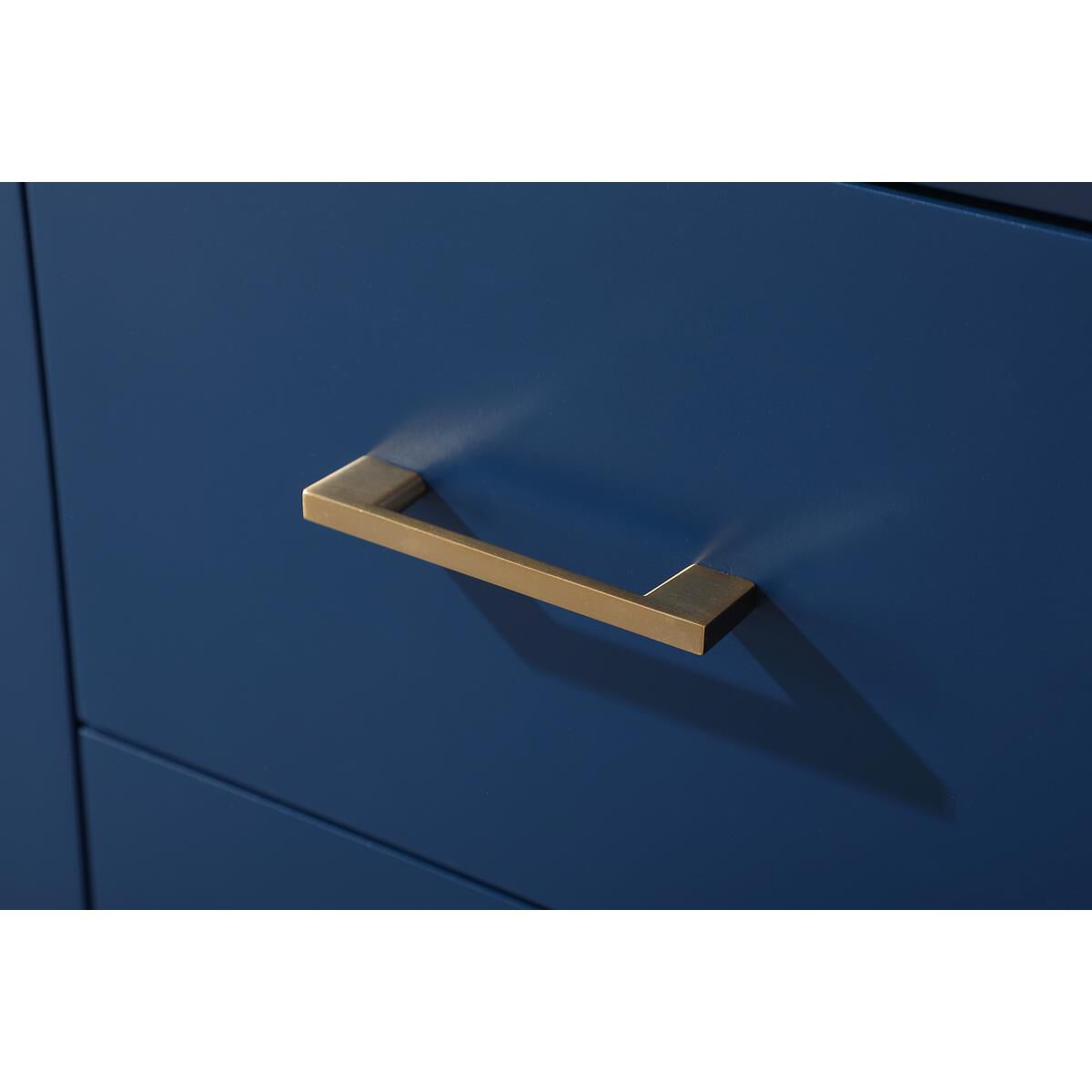 Shown in Blue finish