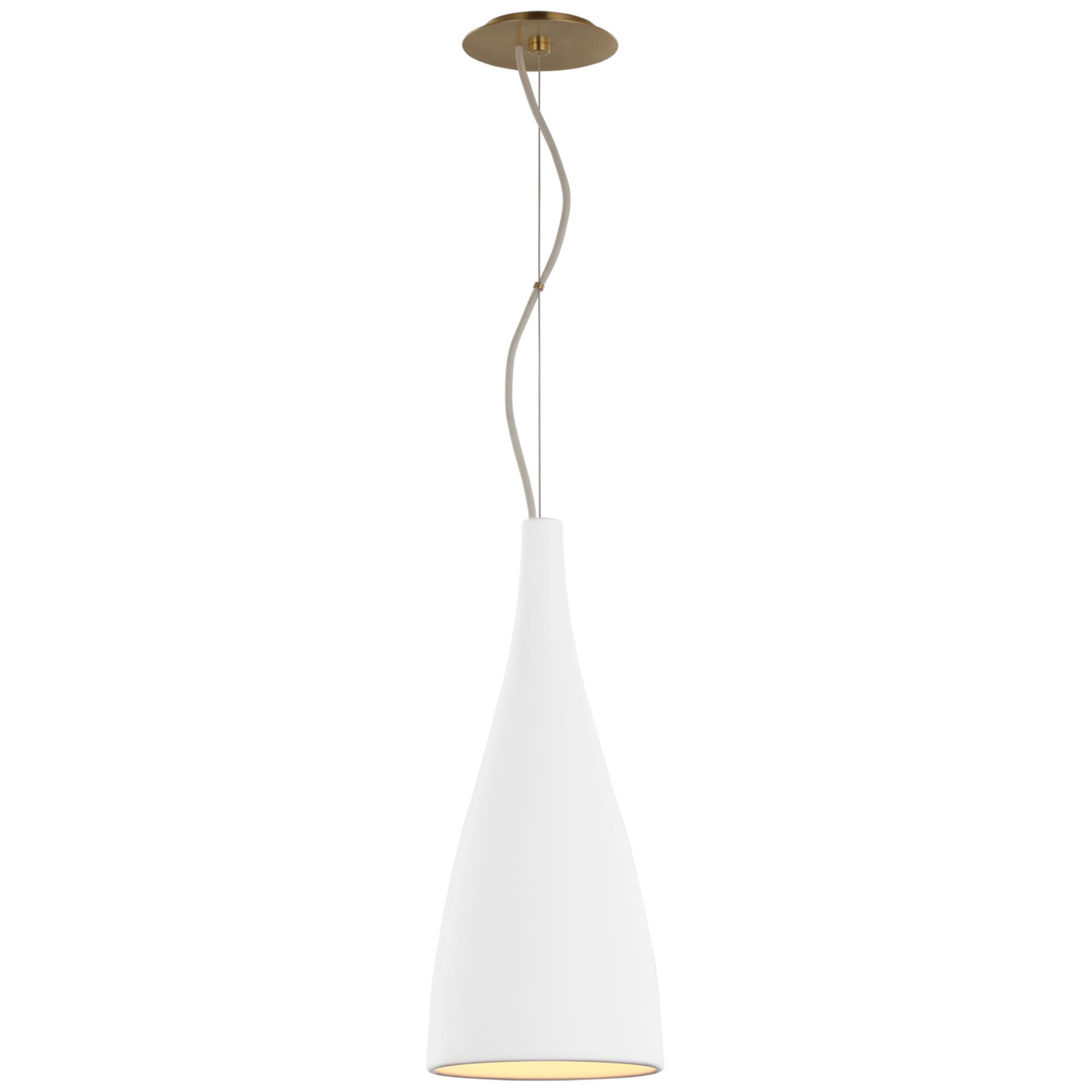 Shown in Matte White finish and No Option shade