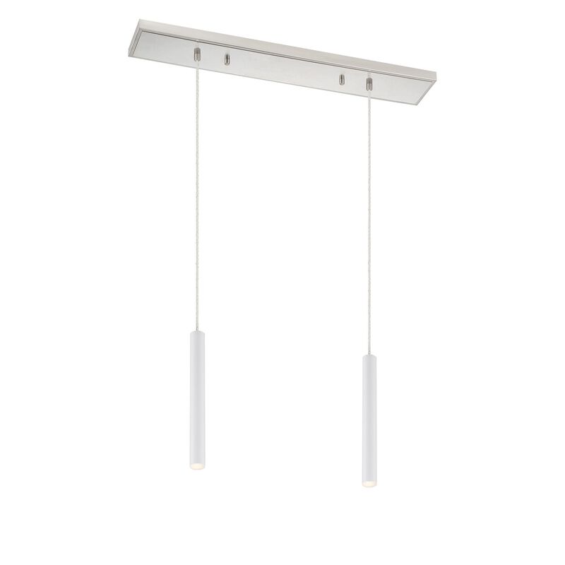 Forest 30 Inch 2 Light LED Linear Suspension Light by Z-Lite