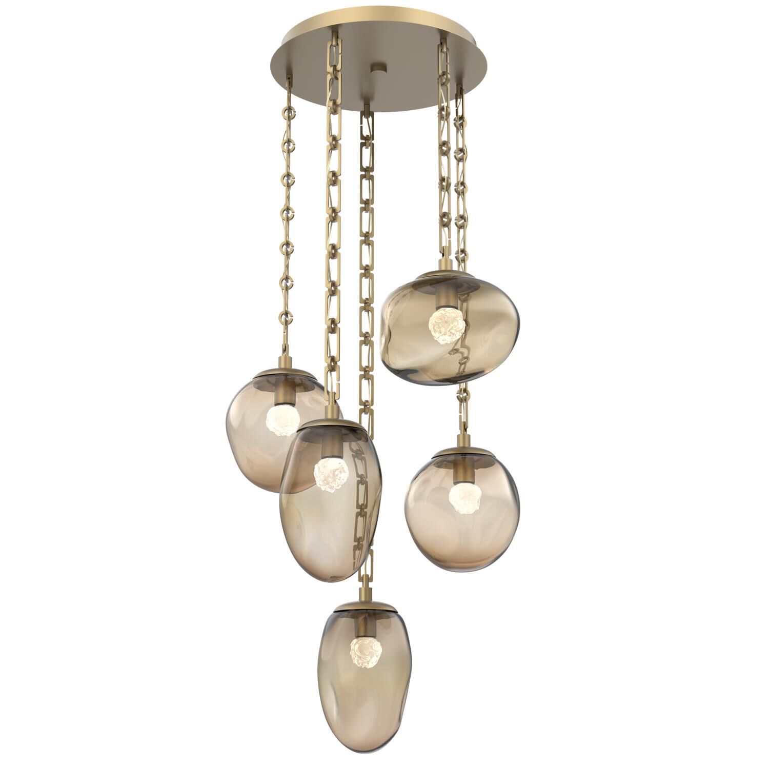 Levi Wilson Cosmos Led 24 Inch Multi Light Pendant by Hammerton Studio