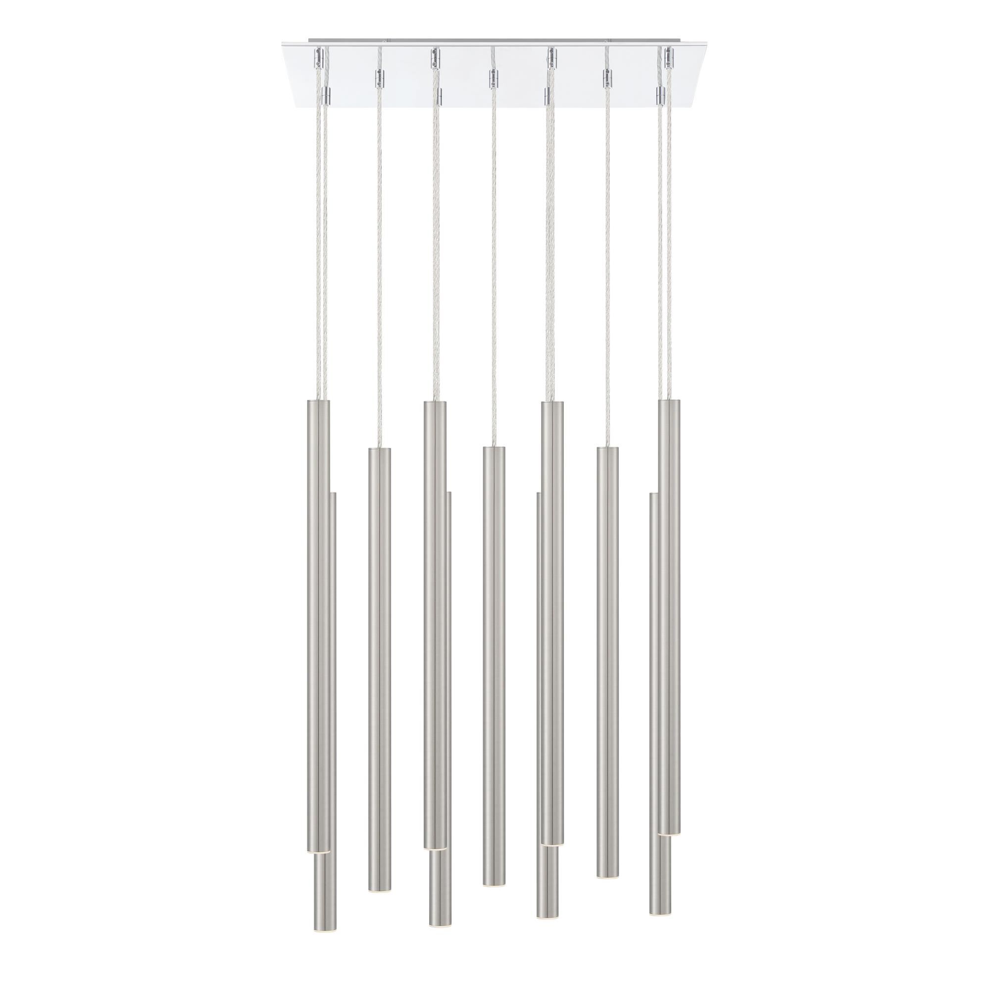Forest 24 Inch 11 Light LED Linear Suspension Light by Z-Lite