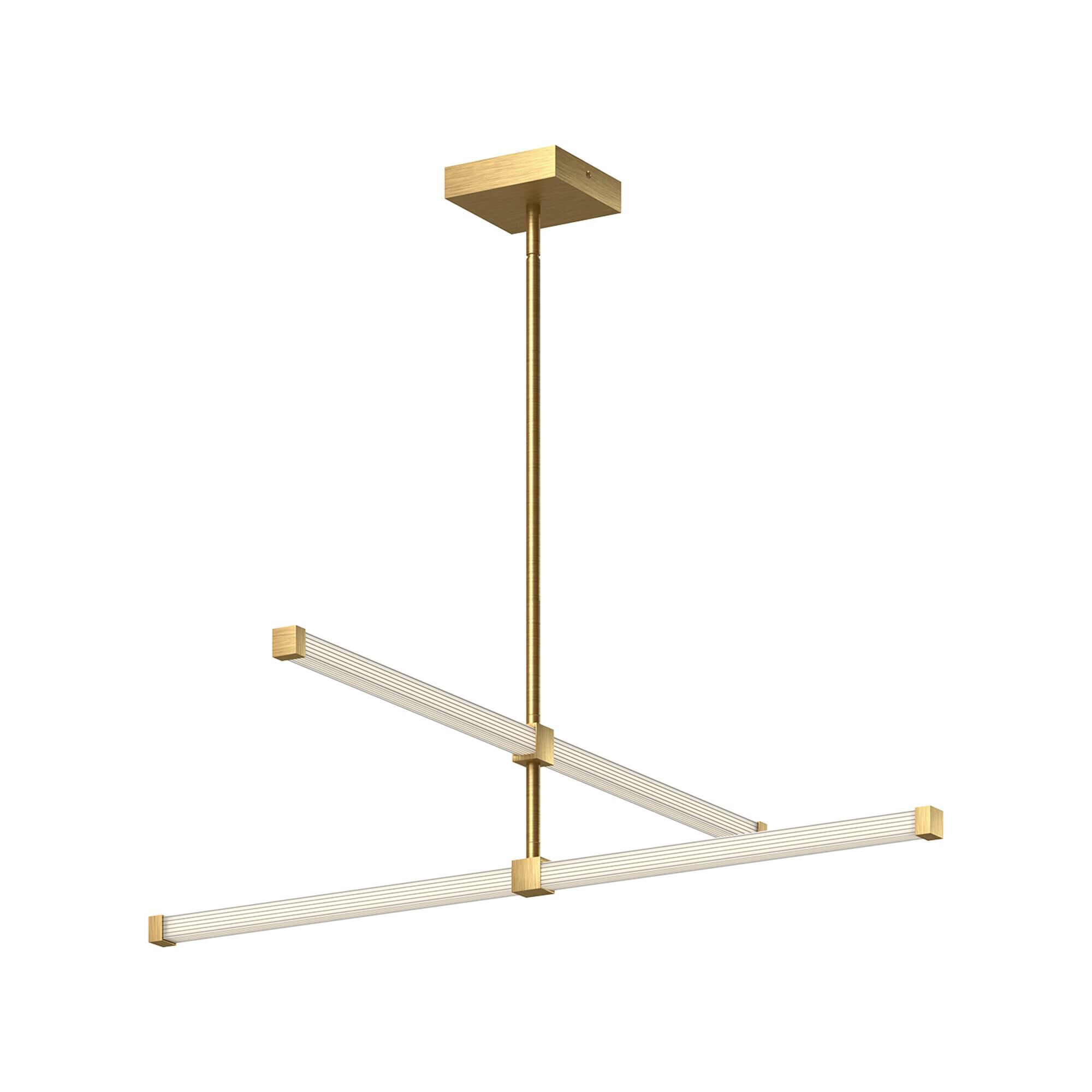 Shown in Brushed Gold finish
