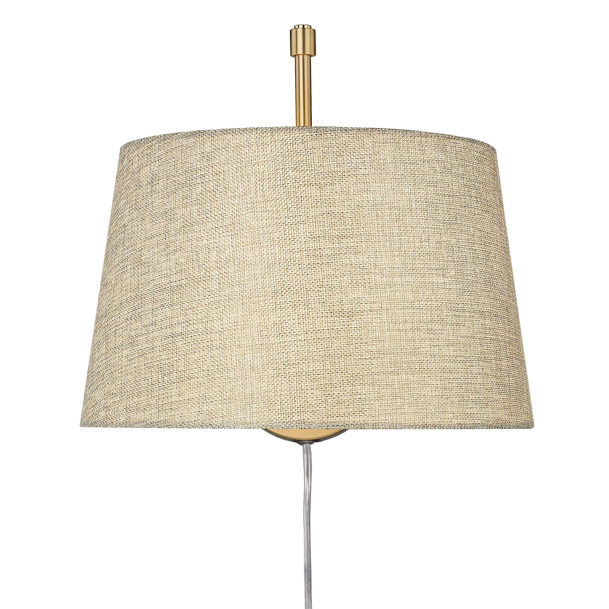 Shown in Natural Sisal finish and Natural Sisal shade
