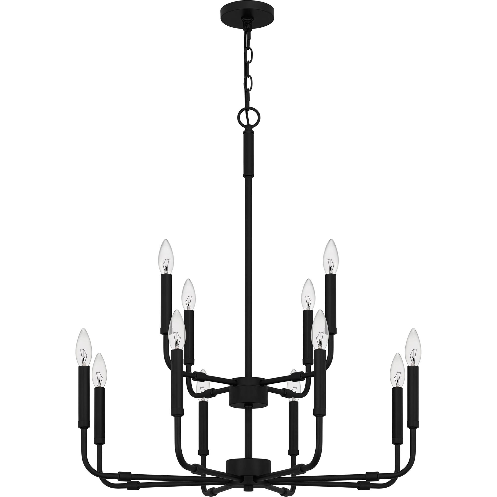 Abner 28 Inch 12 Light Chandelier by Quoizel