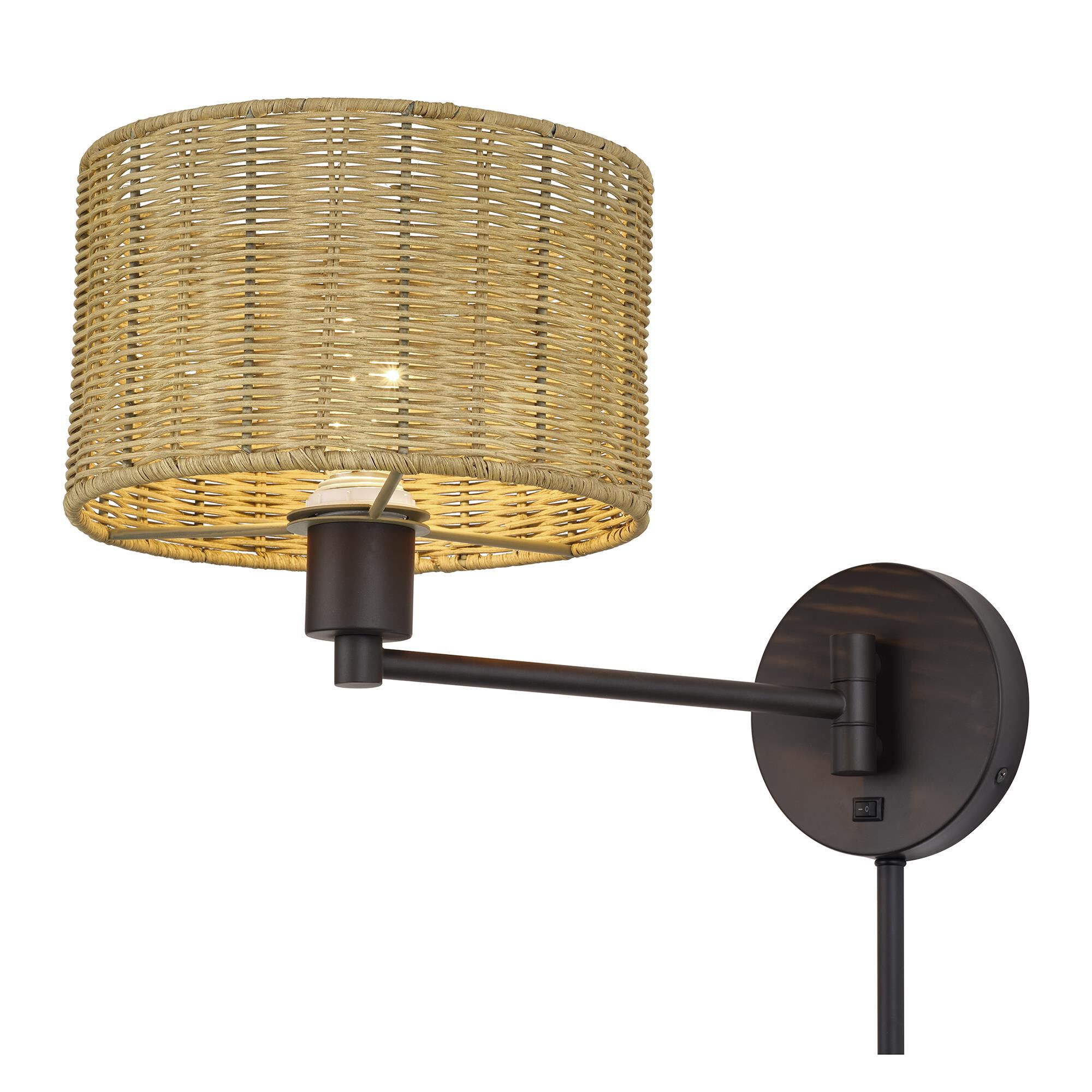 Weavington 11 Inch Wall Swing Lamp by Livex Lighting