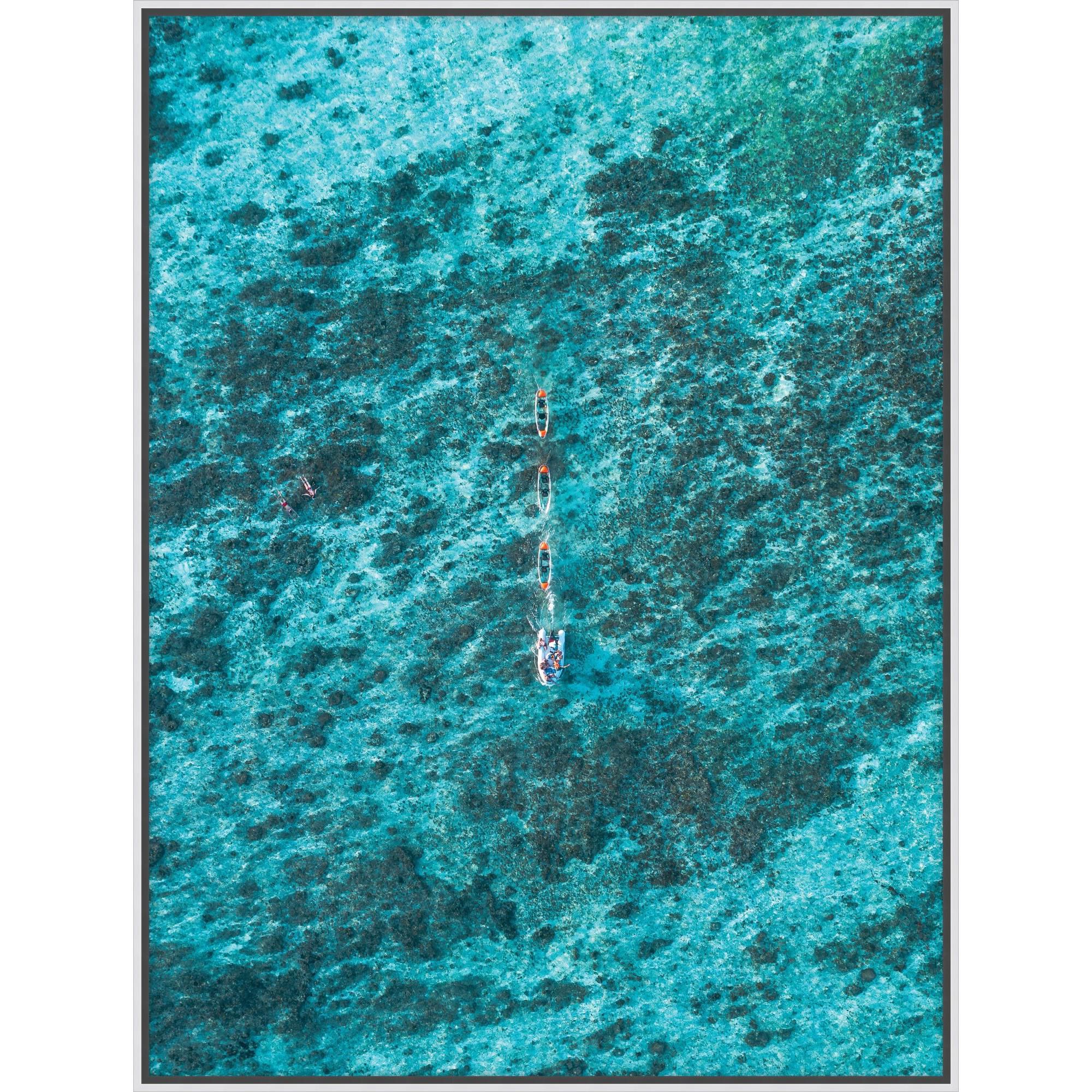 Aerial Artes Lost In Paradise Print by LEVEL57