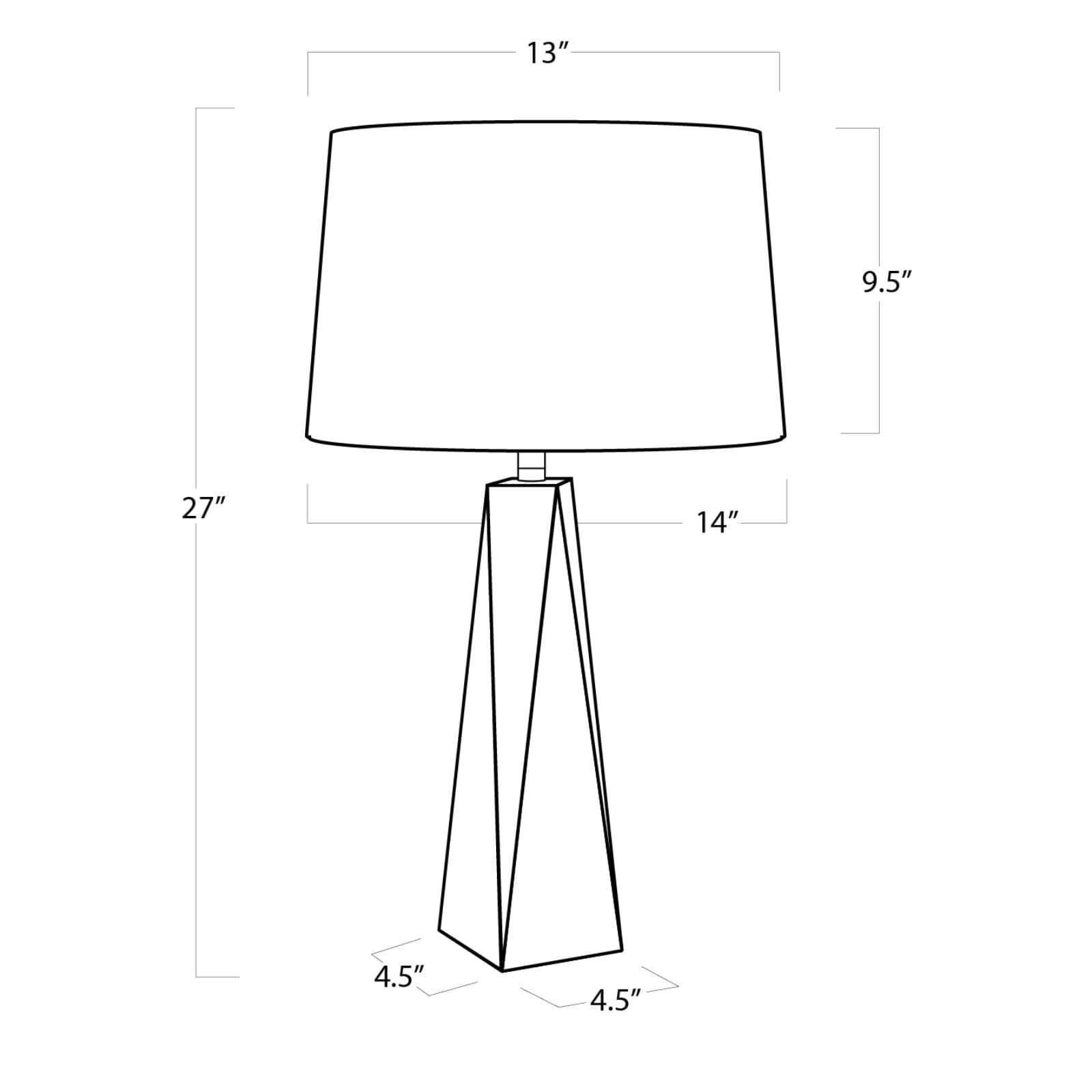 Angelica 27 Inch Table Lamp by Regina Andrew