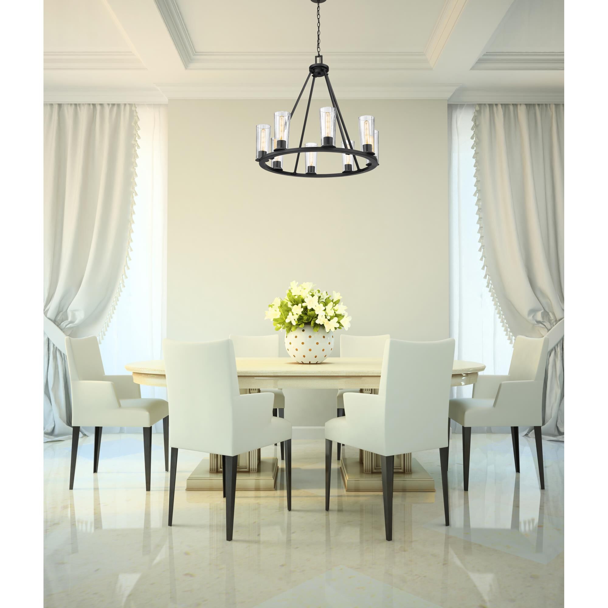 Titus 33 Inch Chandelier by Z Lite