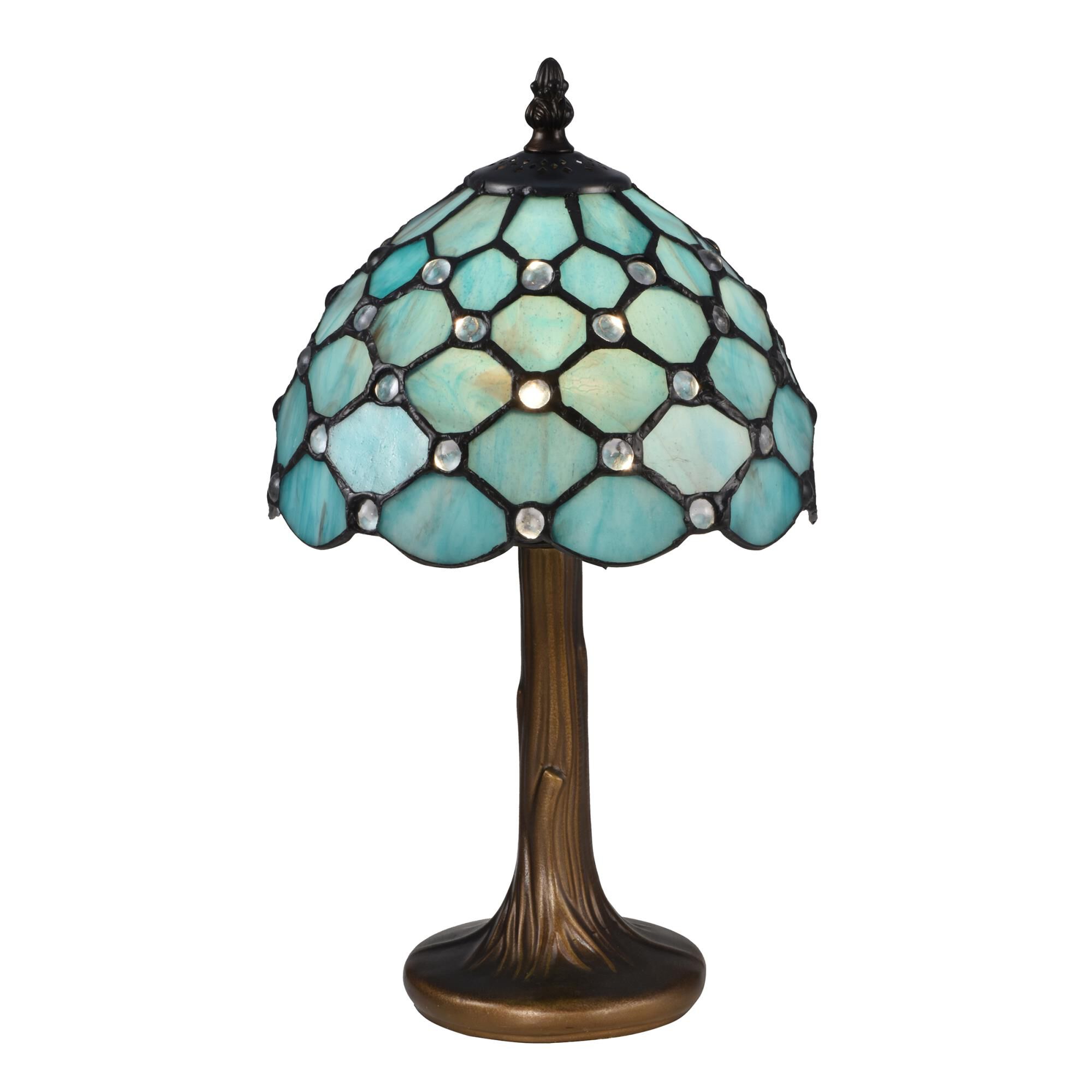 Castle Point 15 Inch Accent Lamp by Dale Tiffany