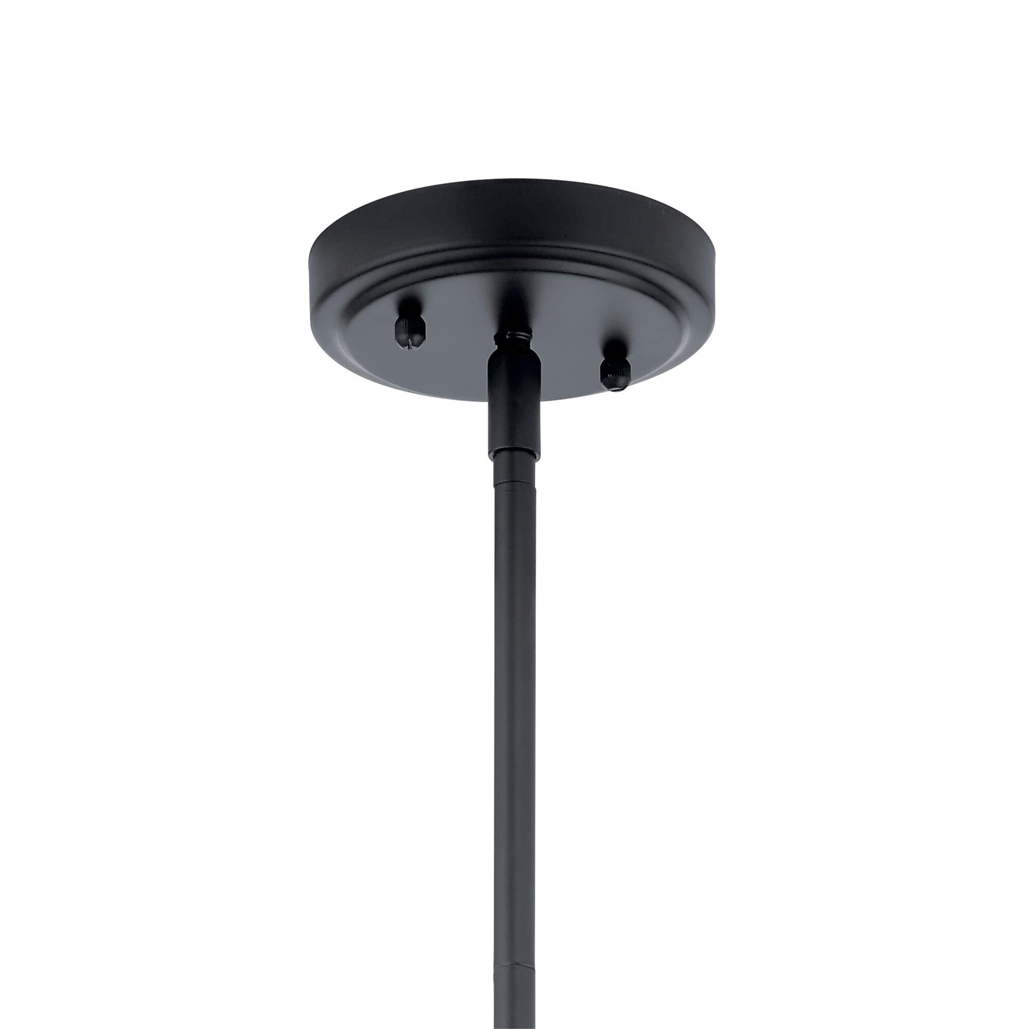 Shown in Black finish and Clear glass