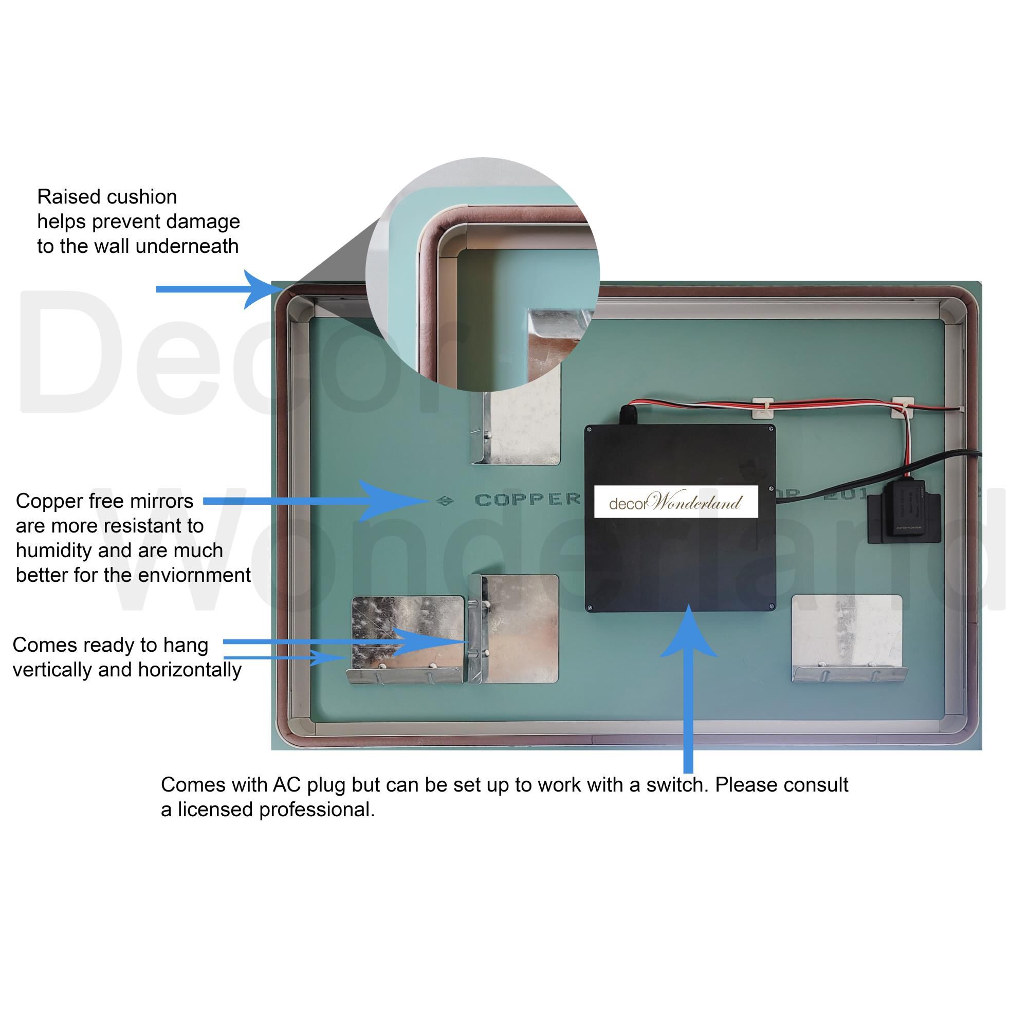 Shown in Mirror finish