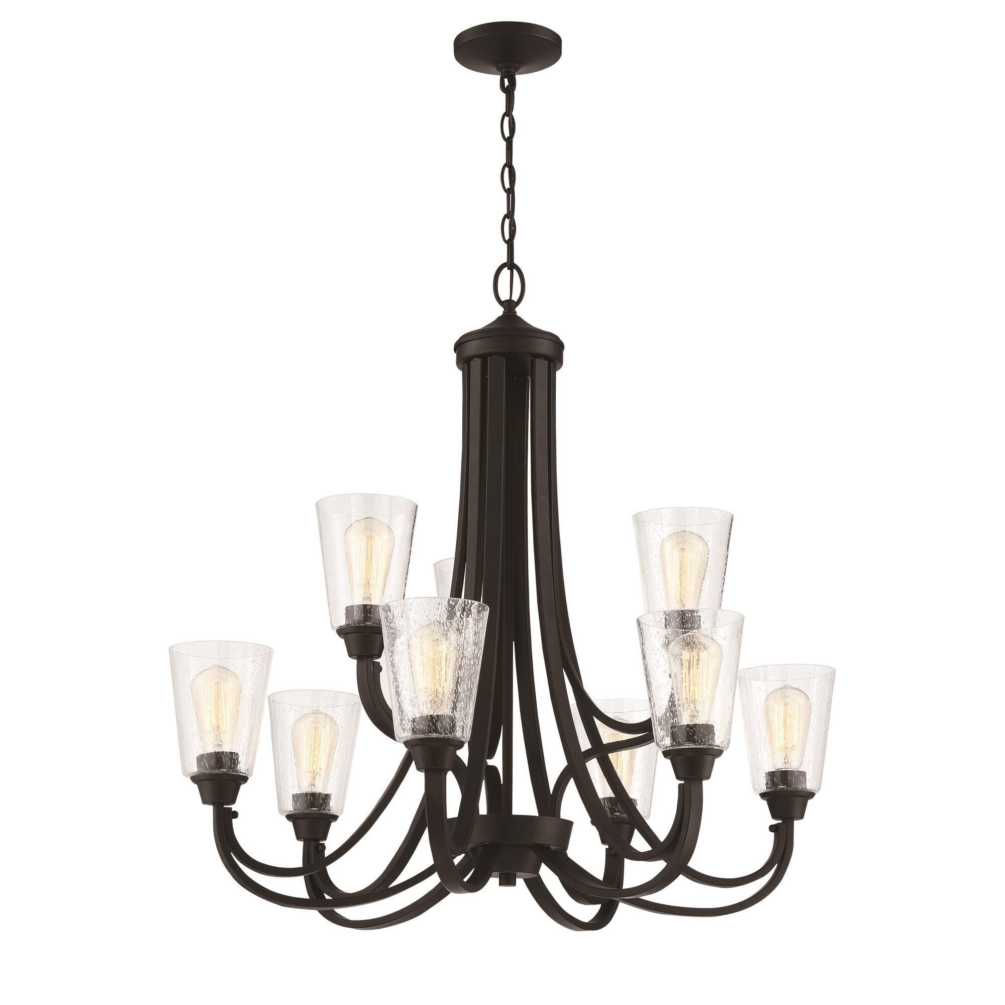 Grace 32 Inch 9 Light Chandelier by Craftmade