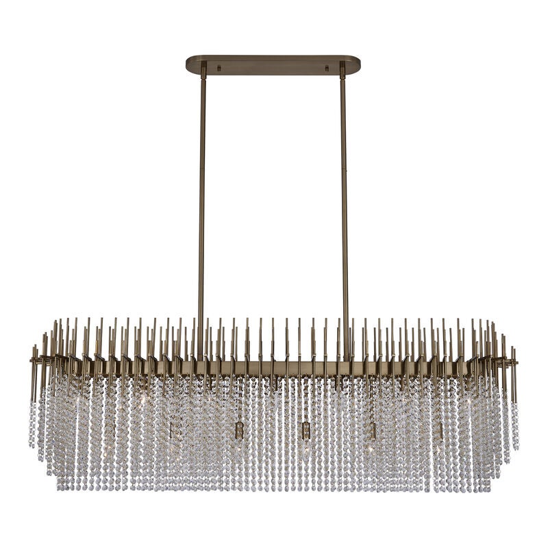 Estrella Large Linear Chandelier by Allegri