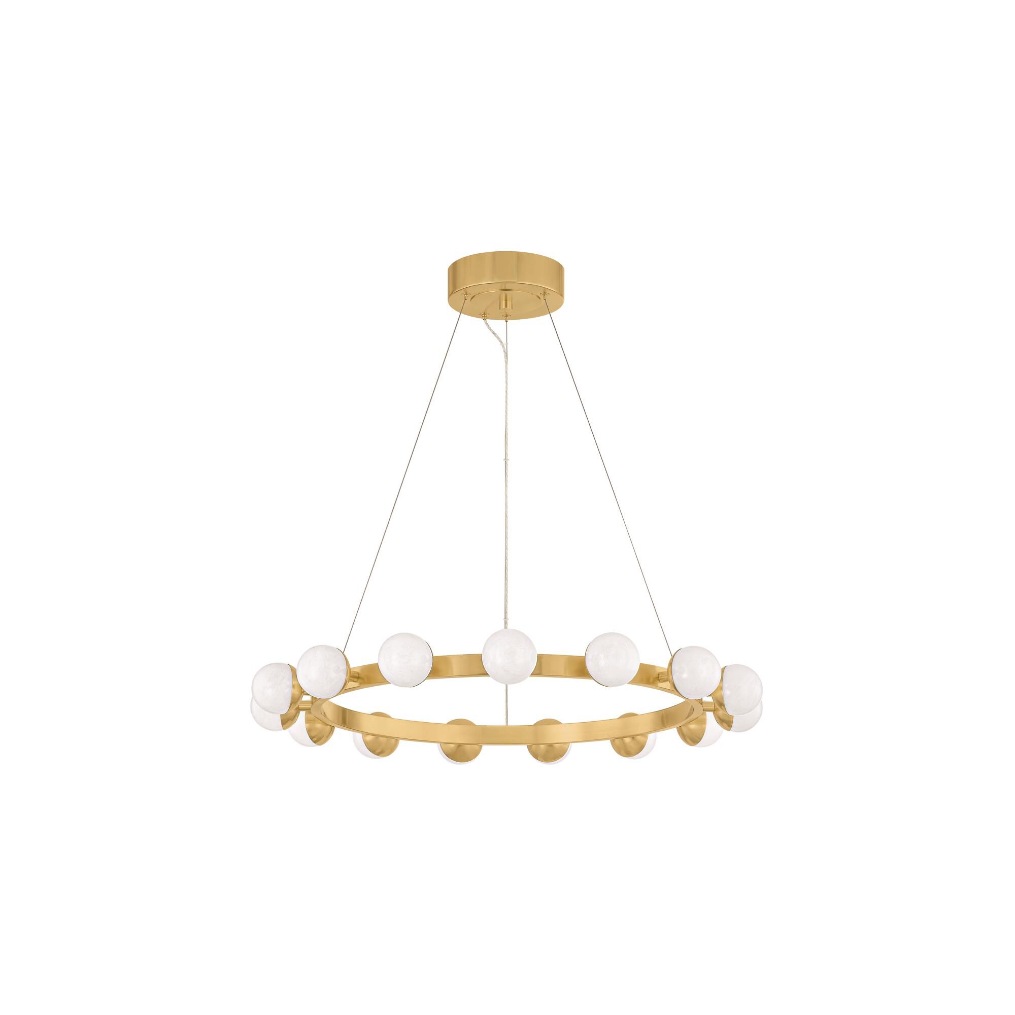 Linus 30 Inch Chandelier by Corbett Lighting