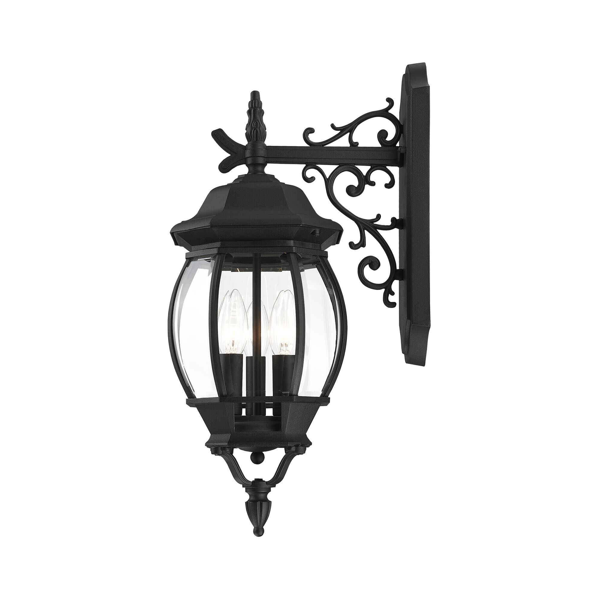 Frontenac 20 Inch Tall 3 Light Outdoor Wall Light by Livex Lighting